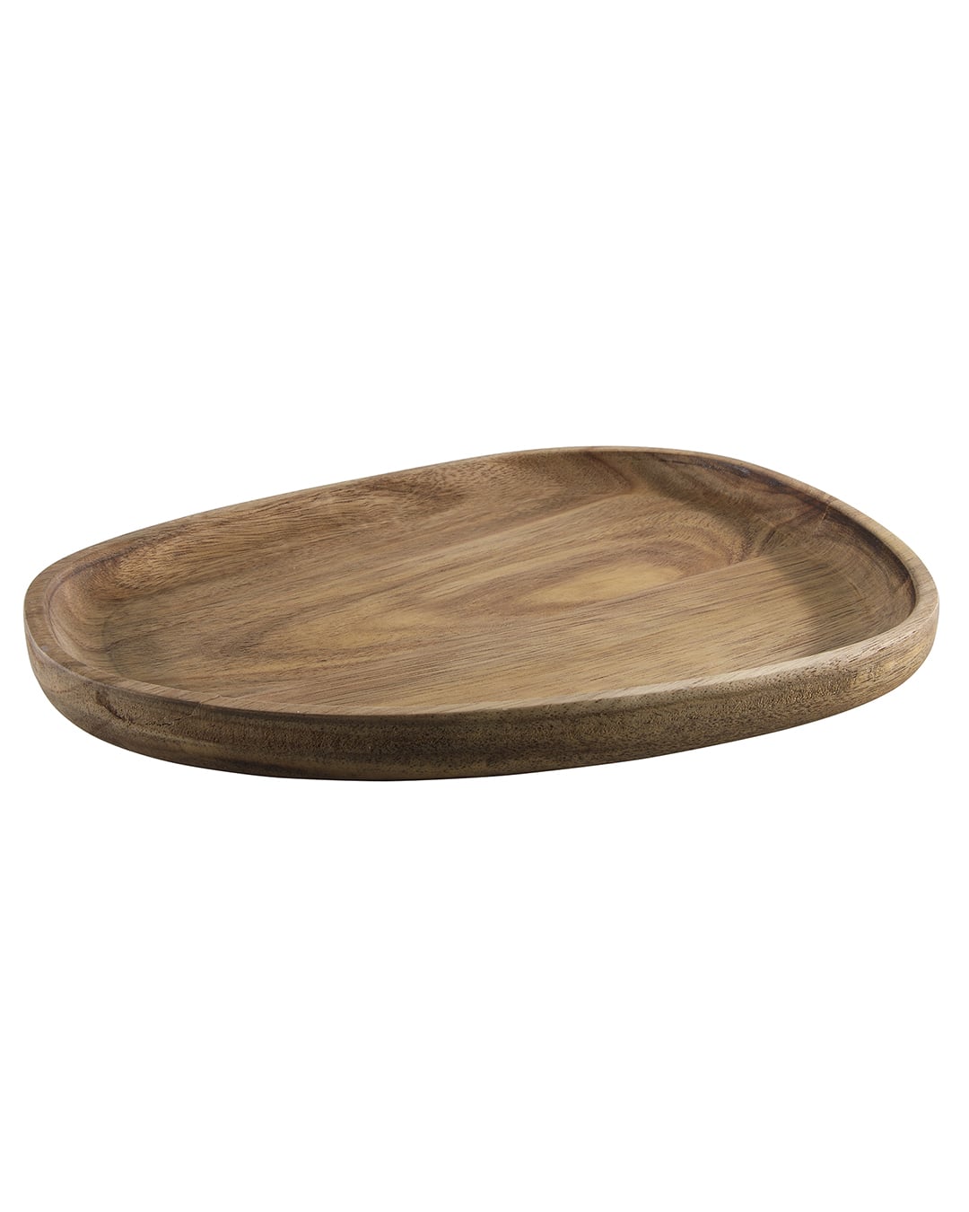 Holztablett zum Servieren 25 cm – Fronda Miele – Holztablett, Akazienholz