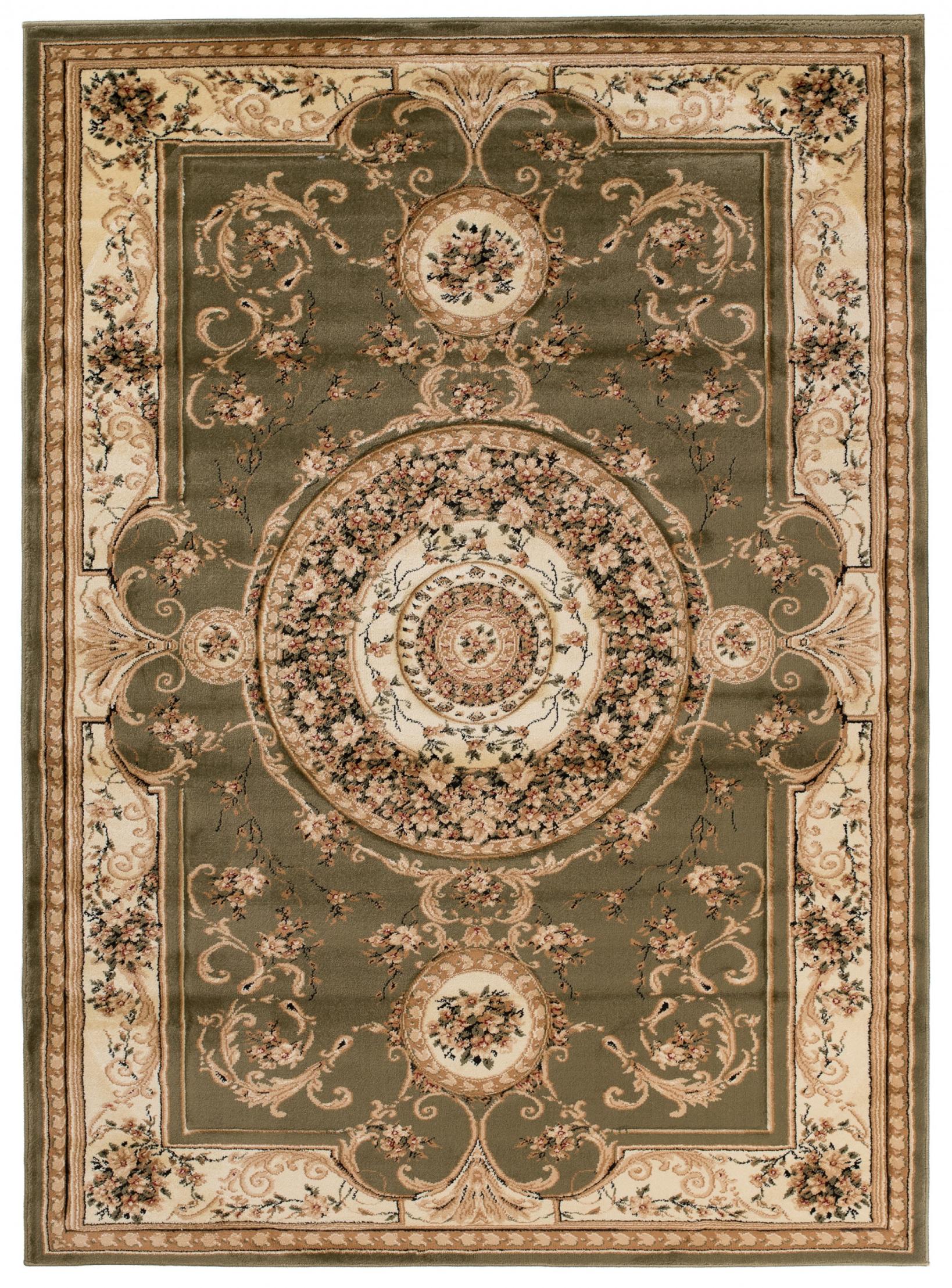 Teppich Orientalisch Grün  6548A YESEMEK