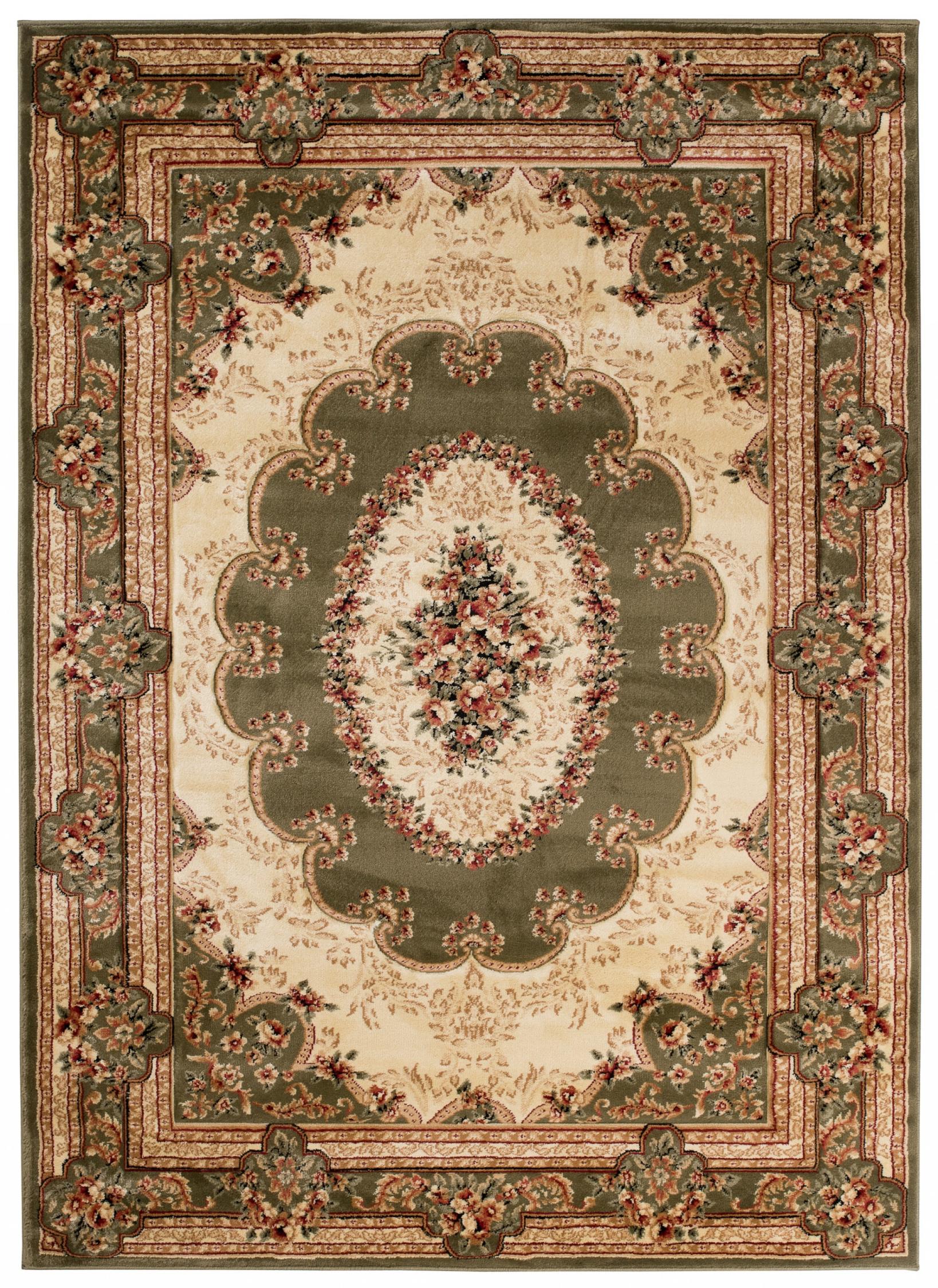 Teppich Orientalisch Grün  5889A YESEMEK