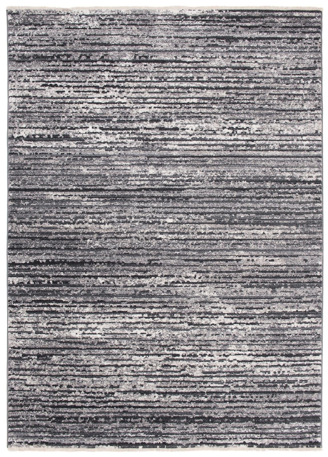 Teppich Modern Grau Streifen 3254A MYSTIC