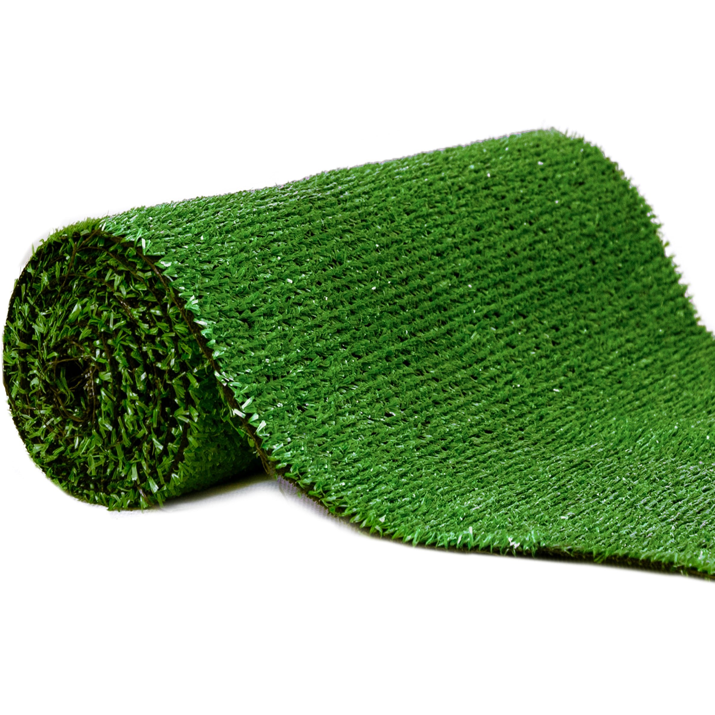 Kunstrasen 6 mm / Matte für Balkon, Terrasse, Garten – grün, wasserfest, als Meterware