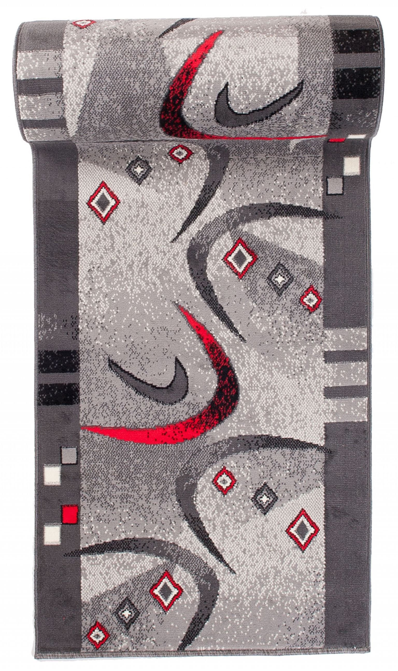 Läufer nach Maß Grau 4596A DREAM - geometrisch, graphit, grau