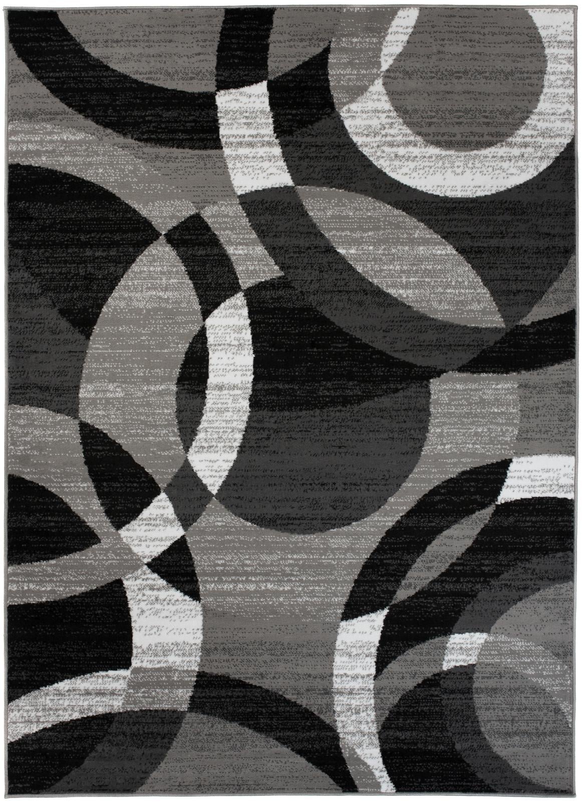 Teppich Modern Grau Geometrisch Z984A MAYA