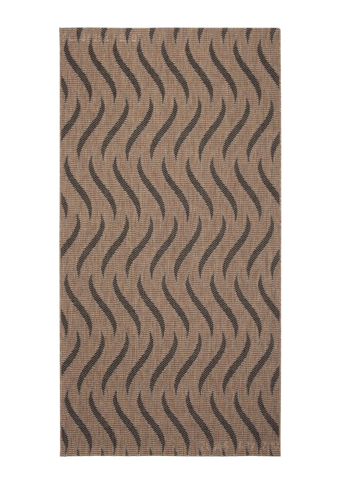Läufer nach Maß Flachgewebe Beige Creme 20586 FLOORLUX - modern, Streifen, beige, cremefarben