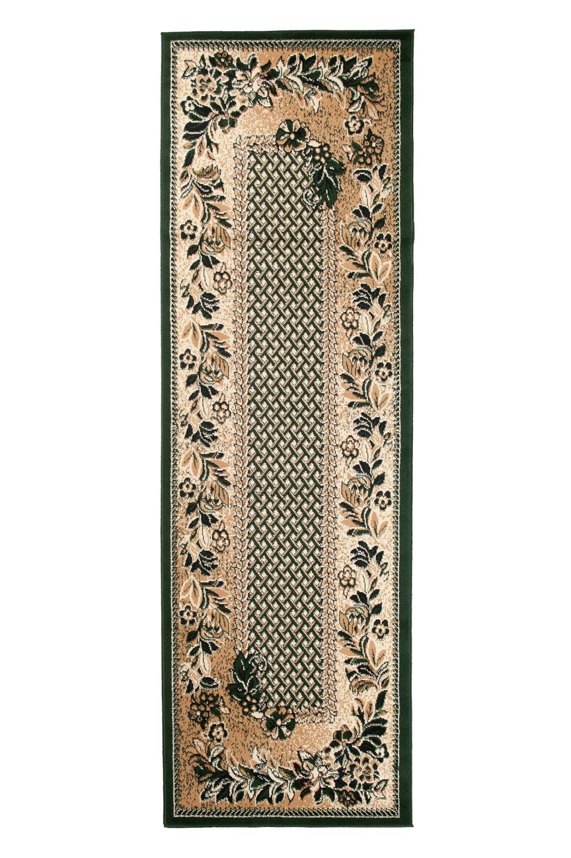 Teppichläufer Grün Floral 7192C ATLAS