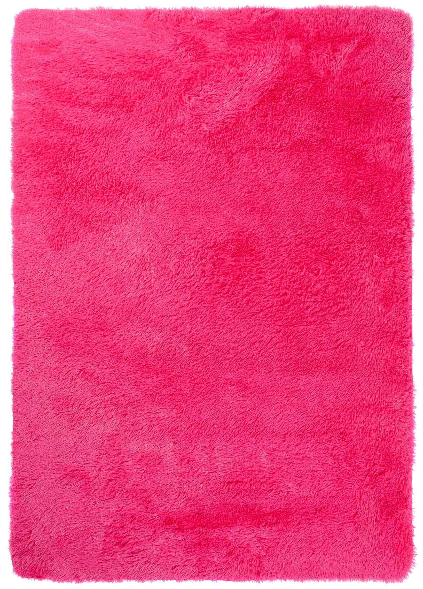 Teppich Rosa Einfarbig SOLID SILK