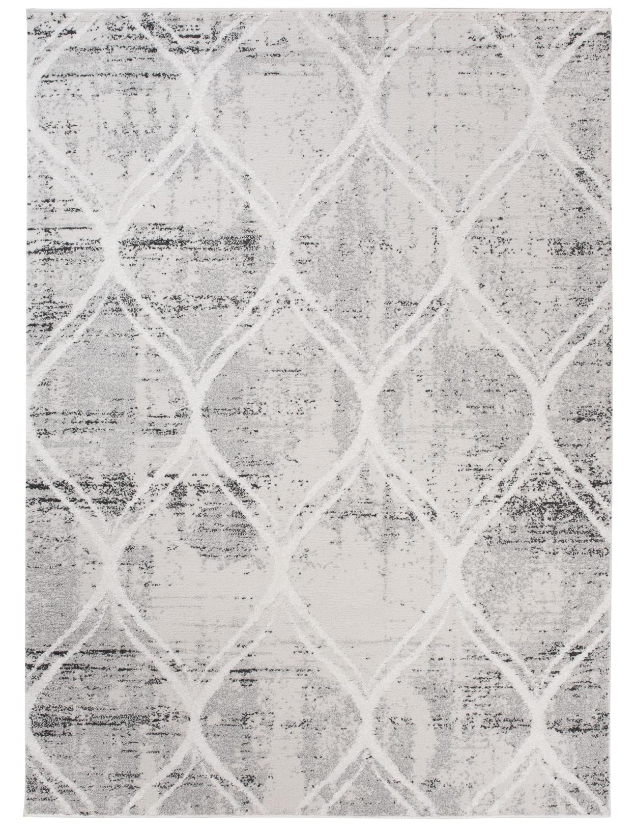 Teppich Modern Beige / Creme Geometrisch V457D TROYA
