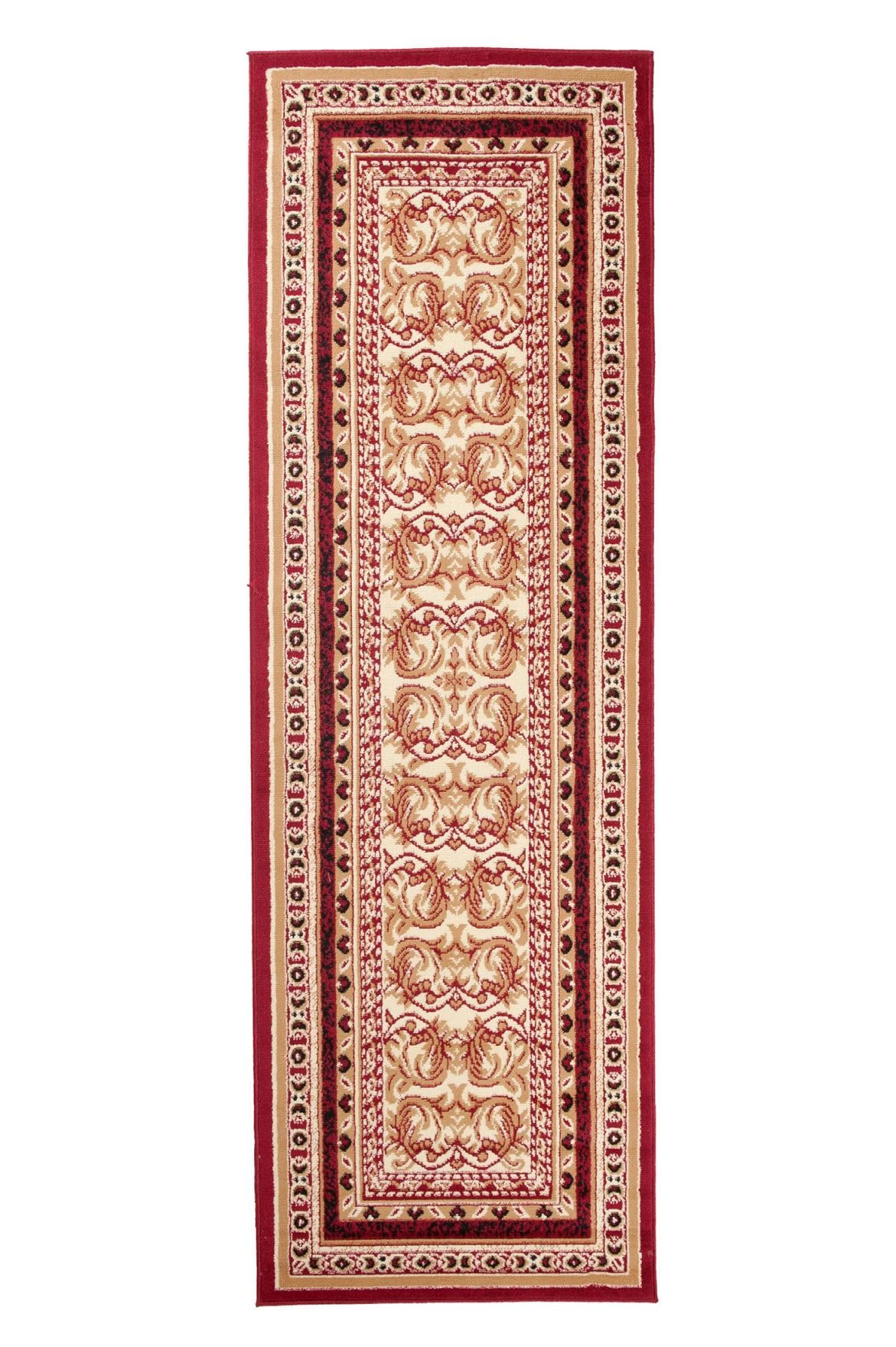 Teppichläufer Orientalisch Rot Floral E950A ATLAS