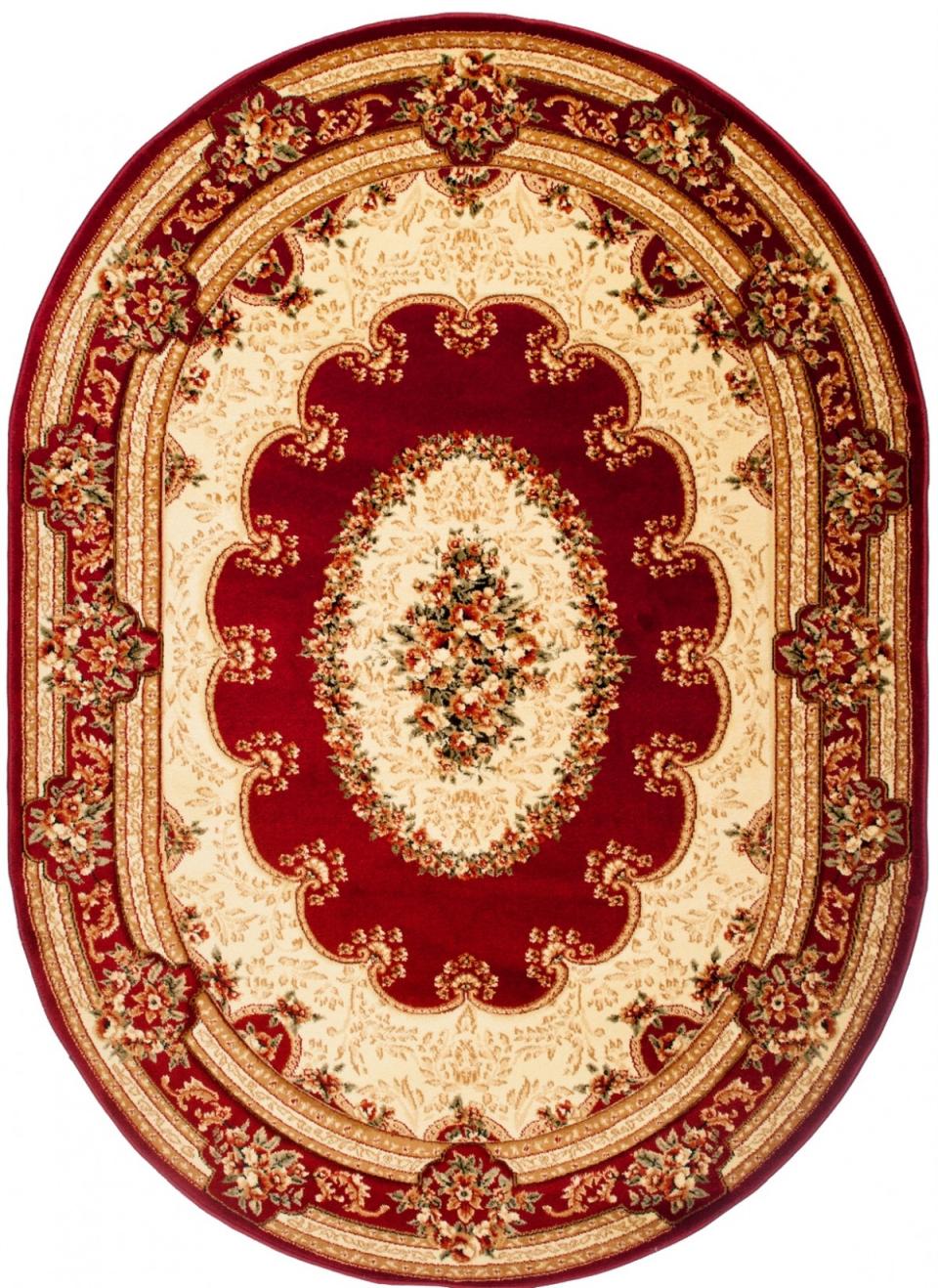 Teppich Oval Orientalisch Rot  5889A YESEMEK
