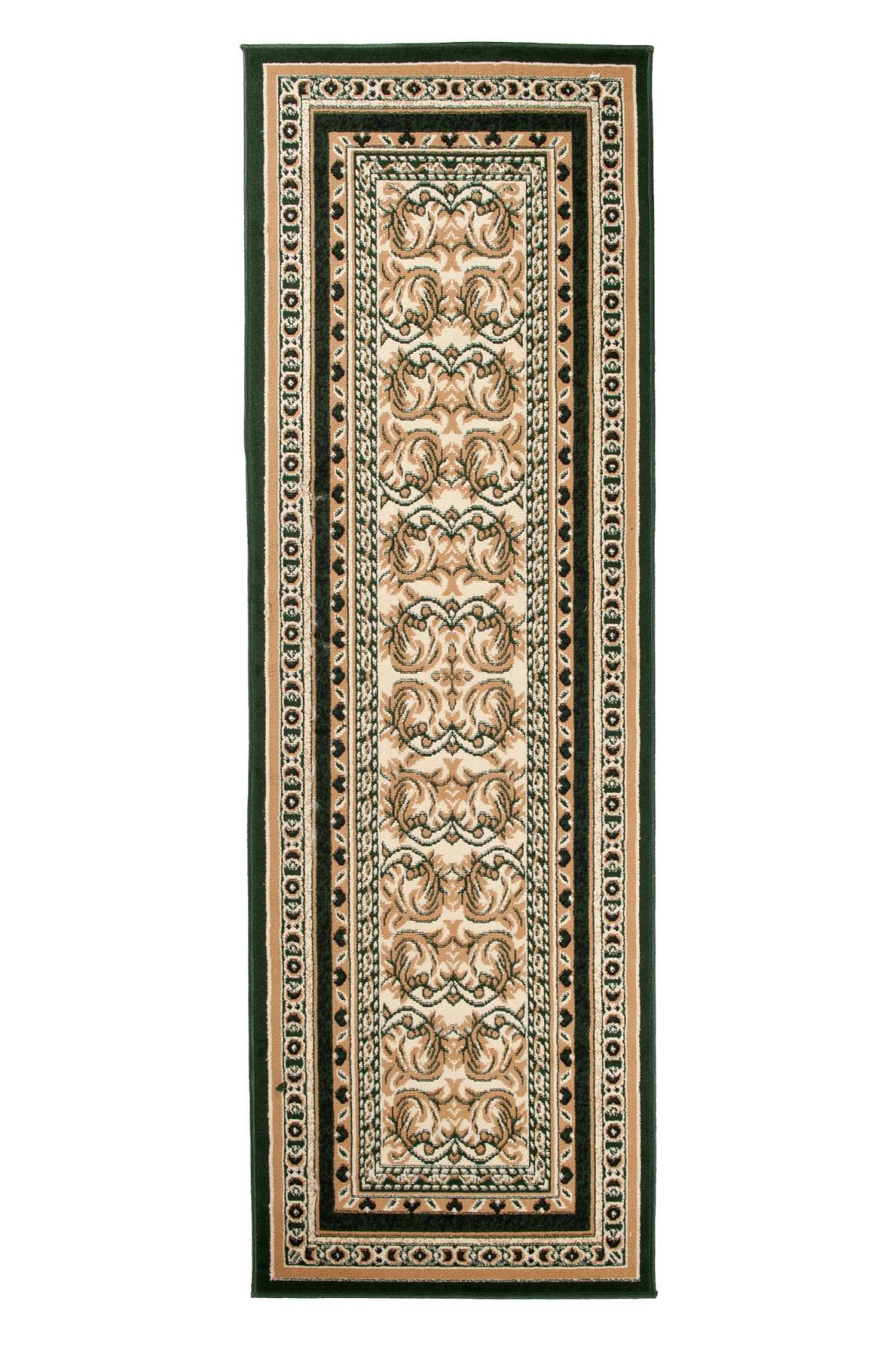 Teppichläufer Orientalisch Grün Floral E950A ATLAS