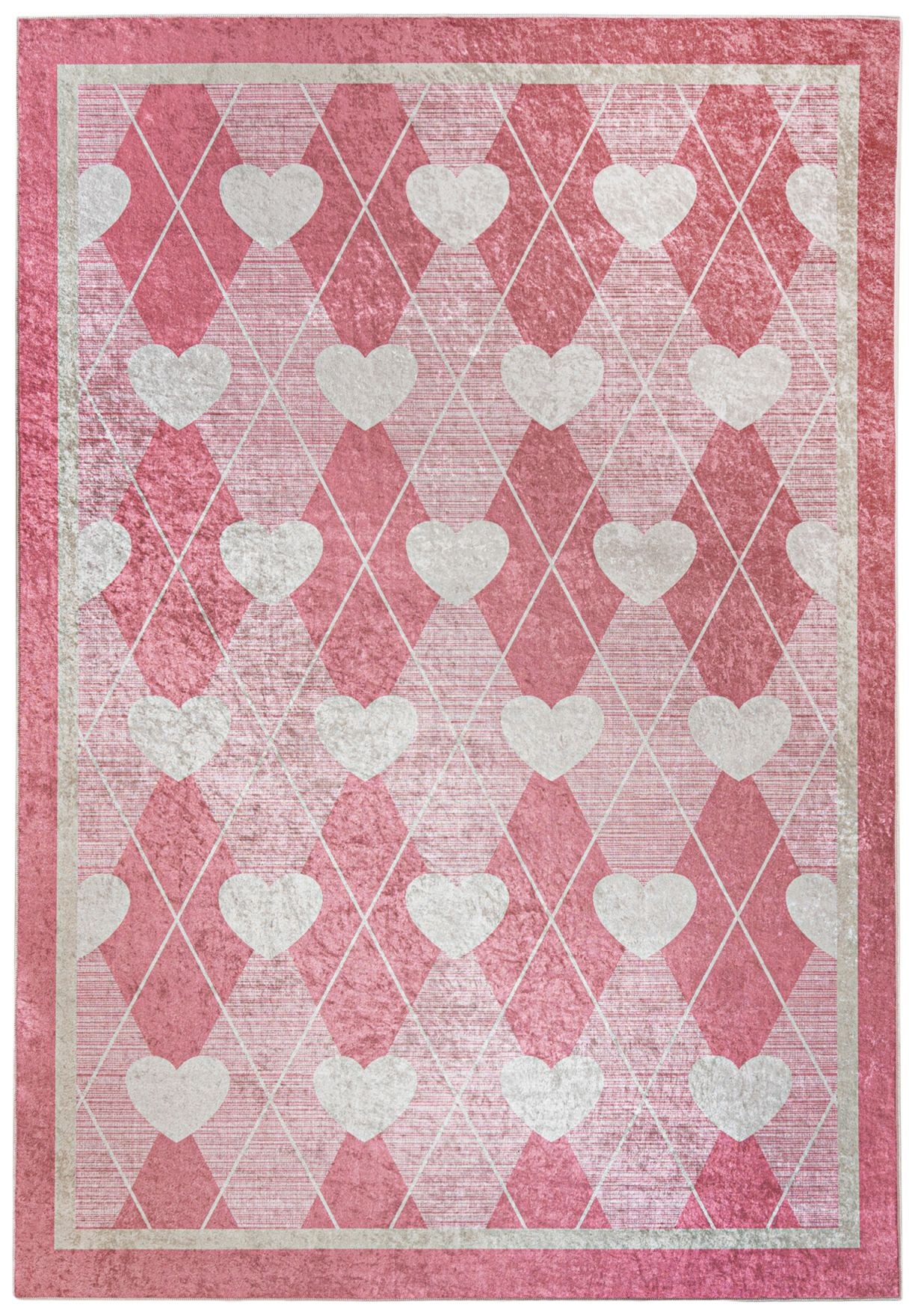 Kinderteppich Rosa  23694 EMMA