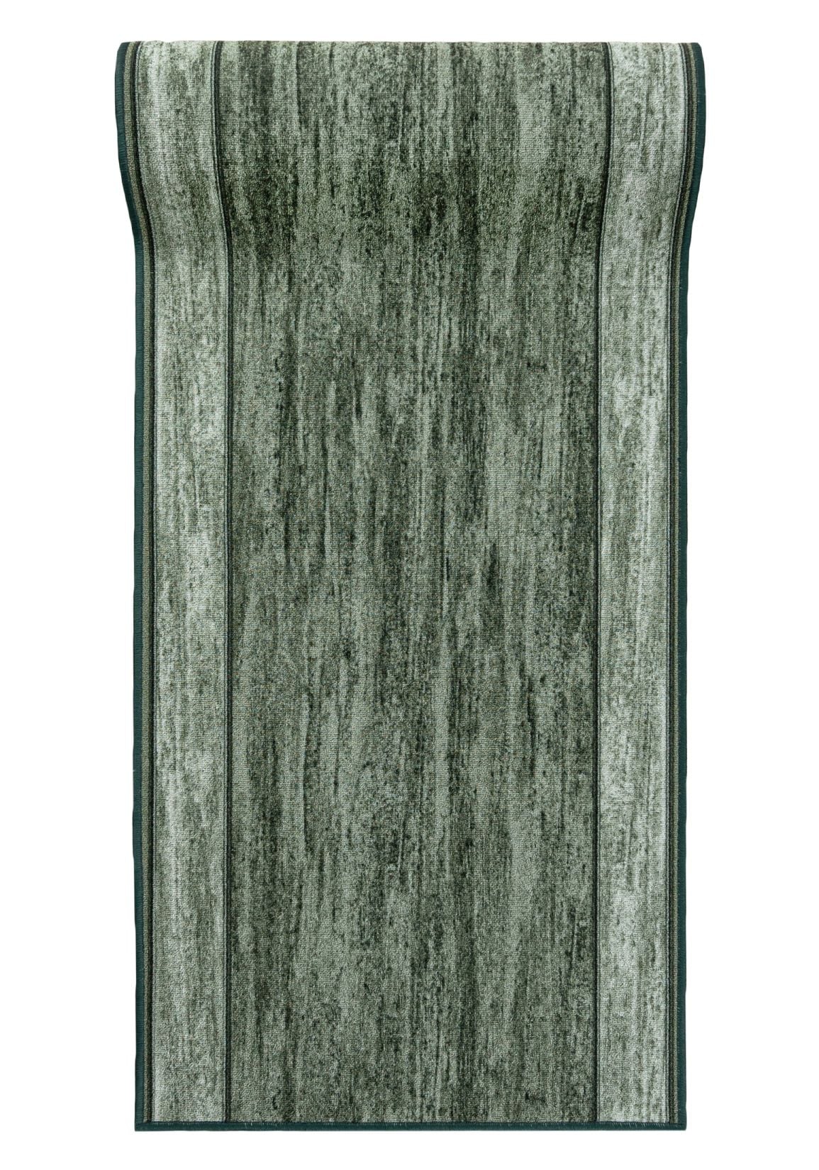 Läufer nach Maß Antirutsch Grün RAMA GUMAZEL - Rahmen, Retro, grün