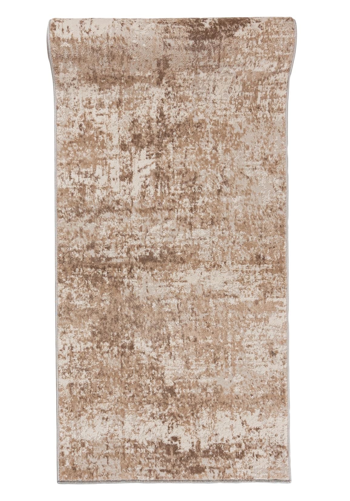Läufer nach Maß Antirutsch Beige Creme D163E PORTLAND - modern, abstrakt, beige, cremefarben