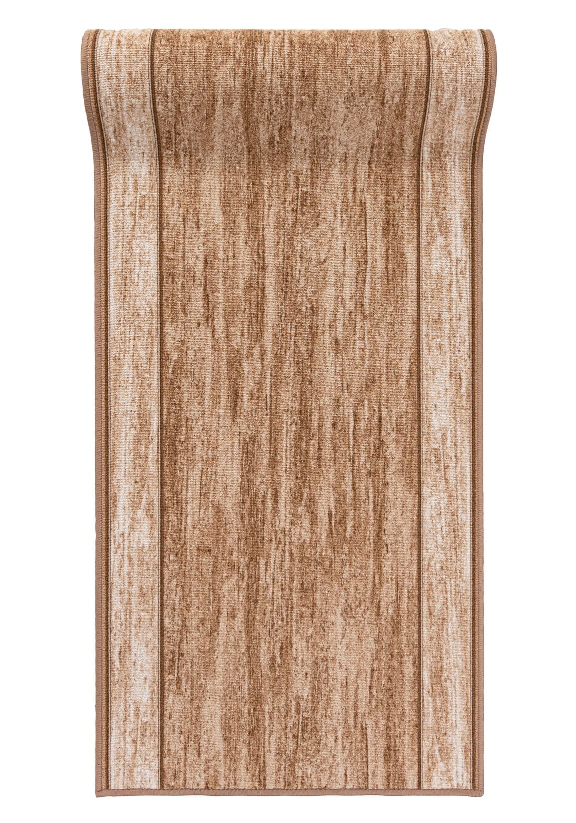 Läufer nach Maß Antirutsch Braun RAMA GUMAZEL - Rahmen, Retro, Braun