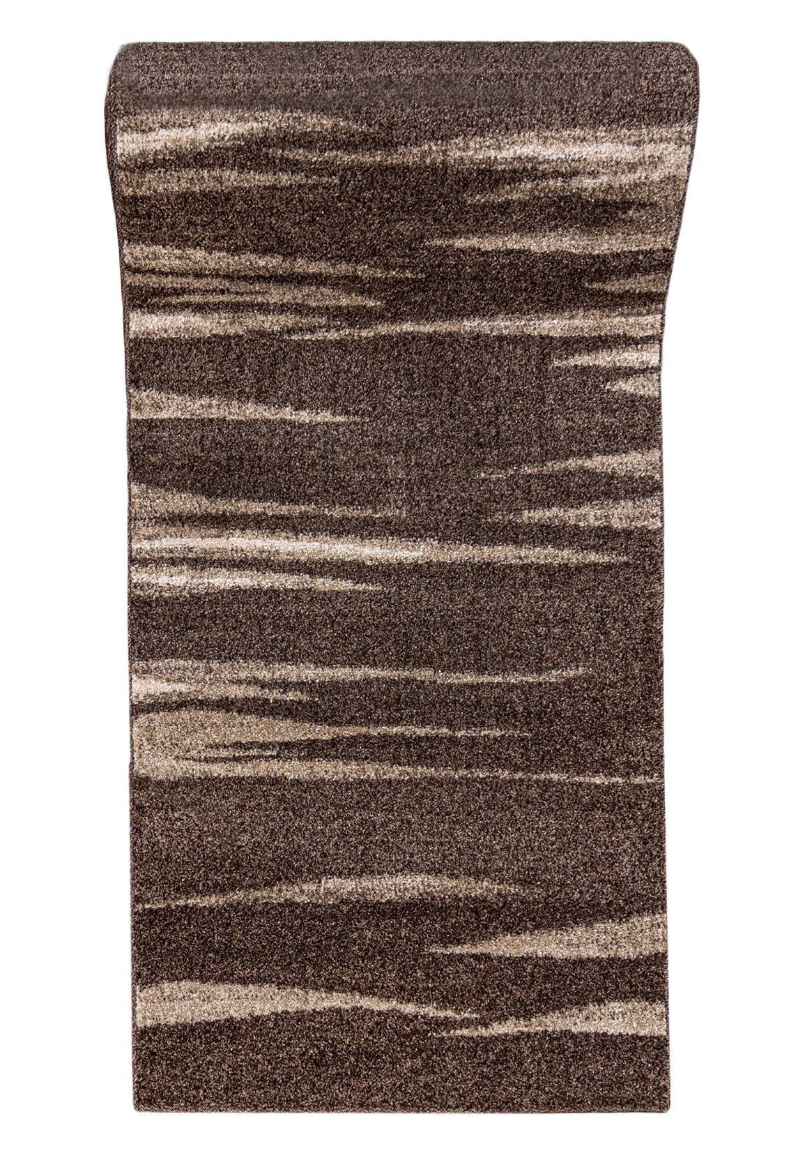 Läufer nach Maß Braun 3436A SARI - modern, abstrakt, braun