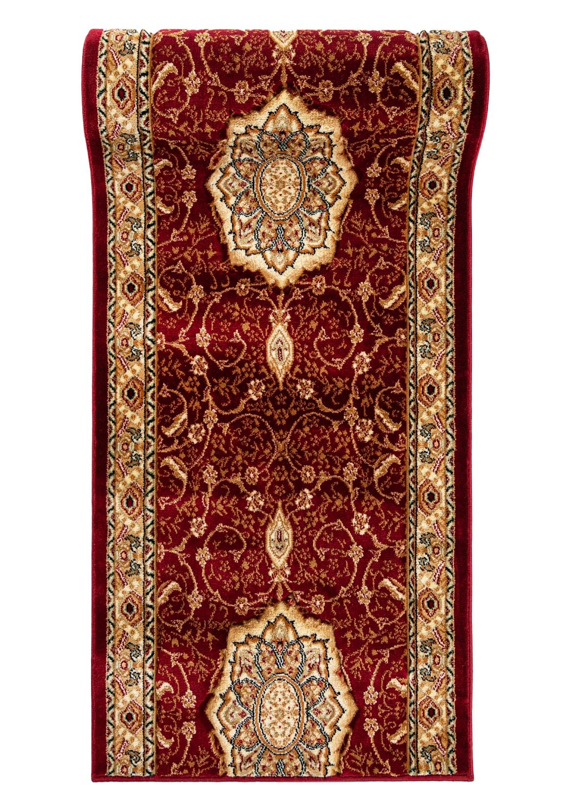 Läufer nach Maß Orientalisch Rot 5071A YESEMEK - Rahmen, rot