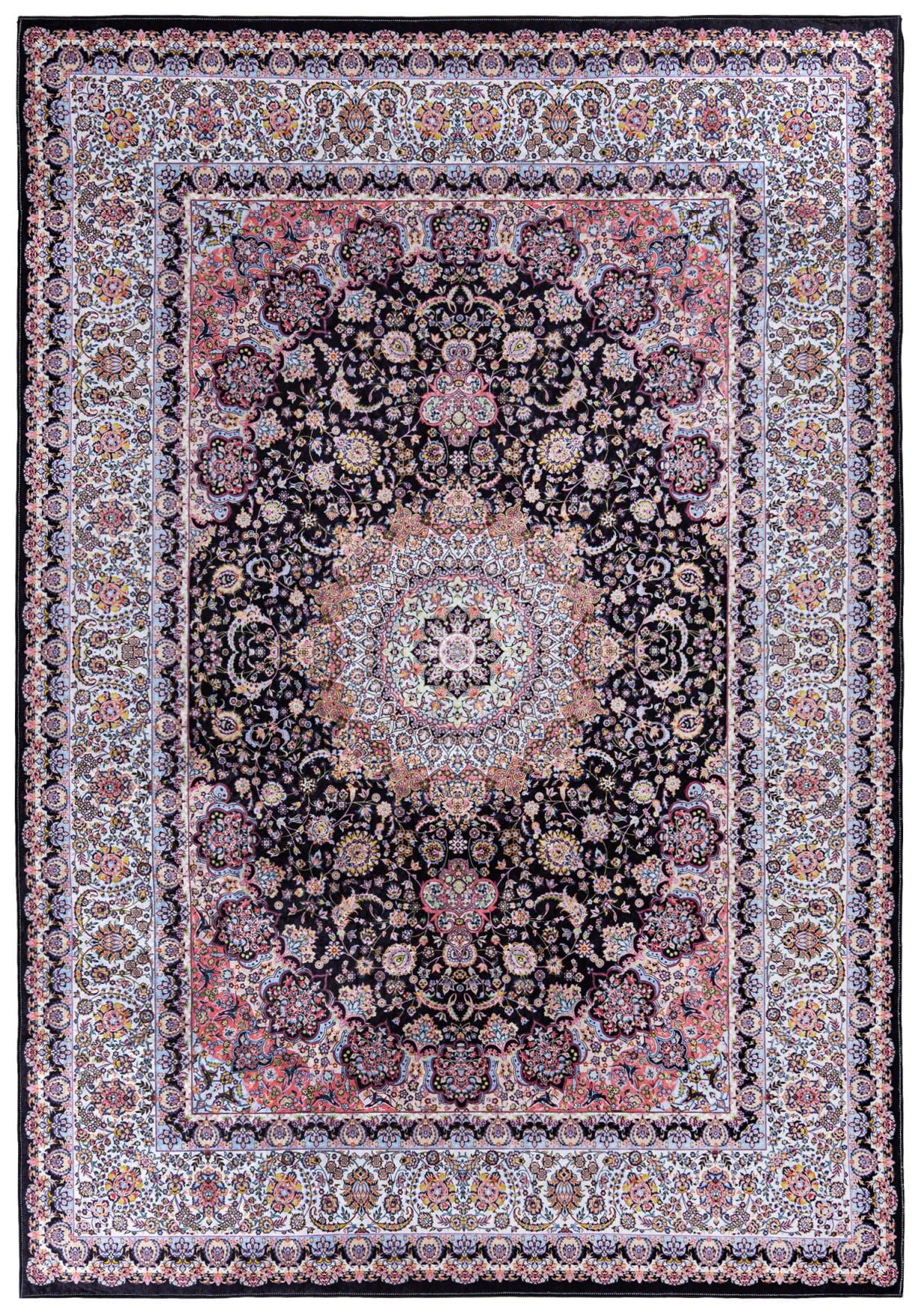 Teppich Orientalisch Schwarz  9105 VICTORIA