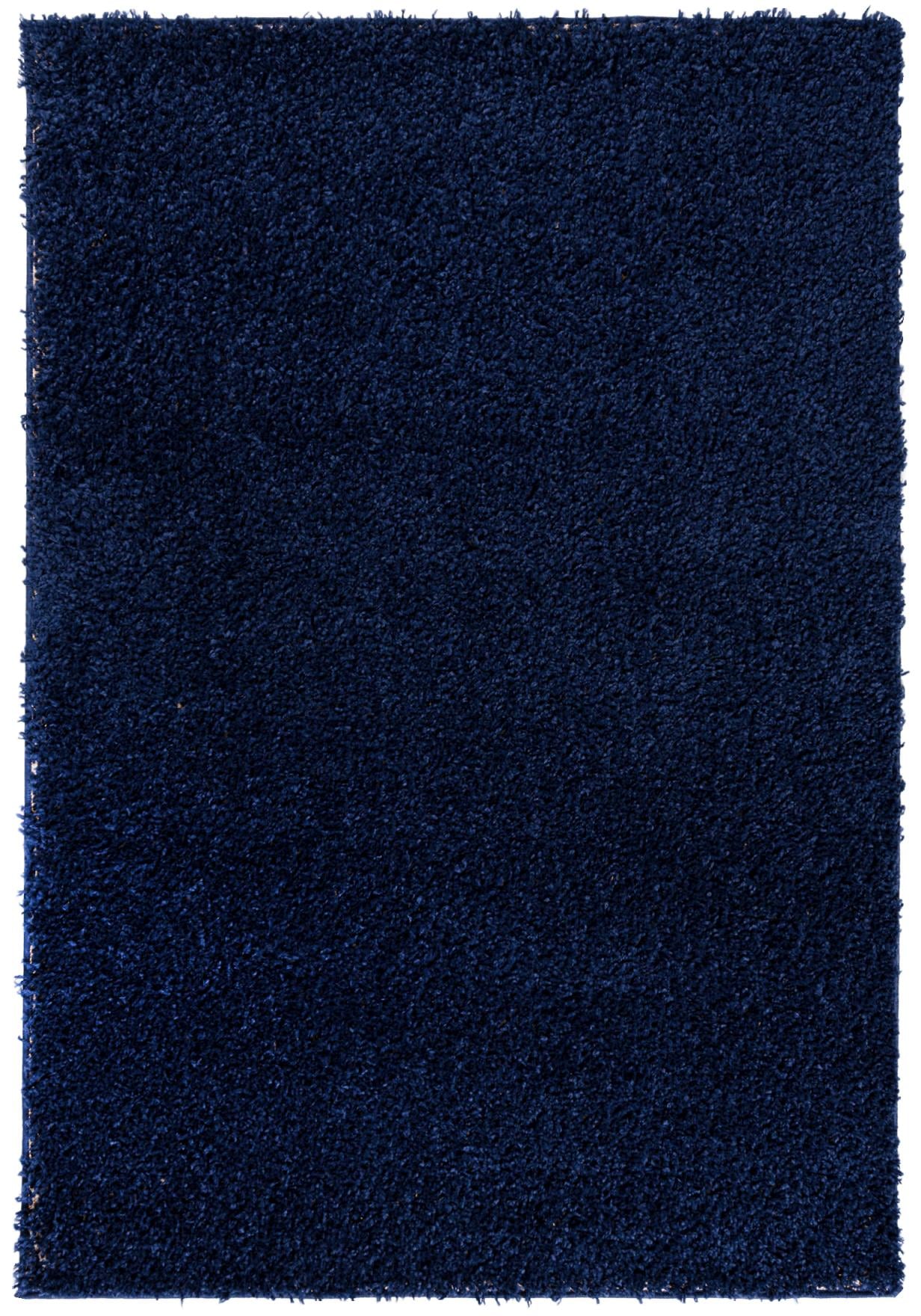 Hochflorteppich Blau Einfarbig P113A SOHO