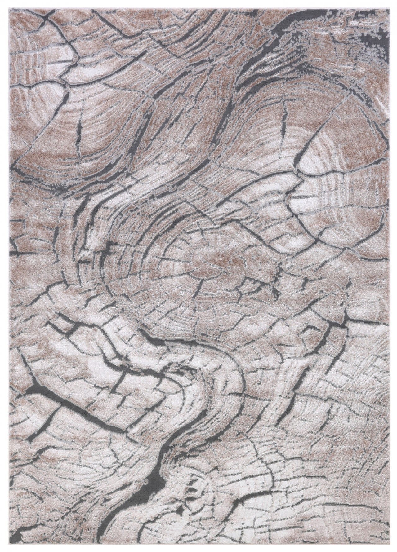 Moderner Teppich - Teramo Grigio - Beige