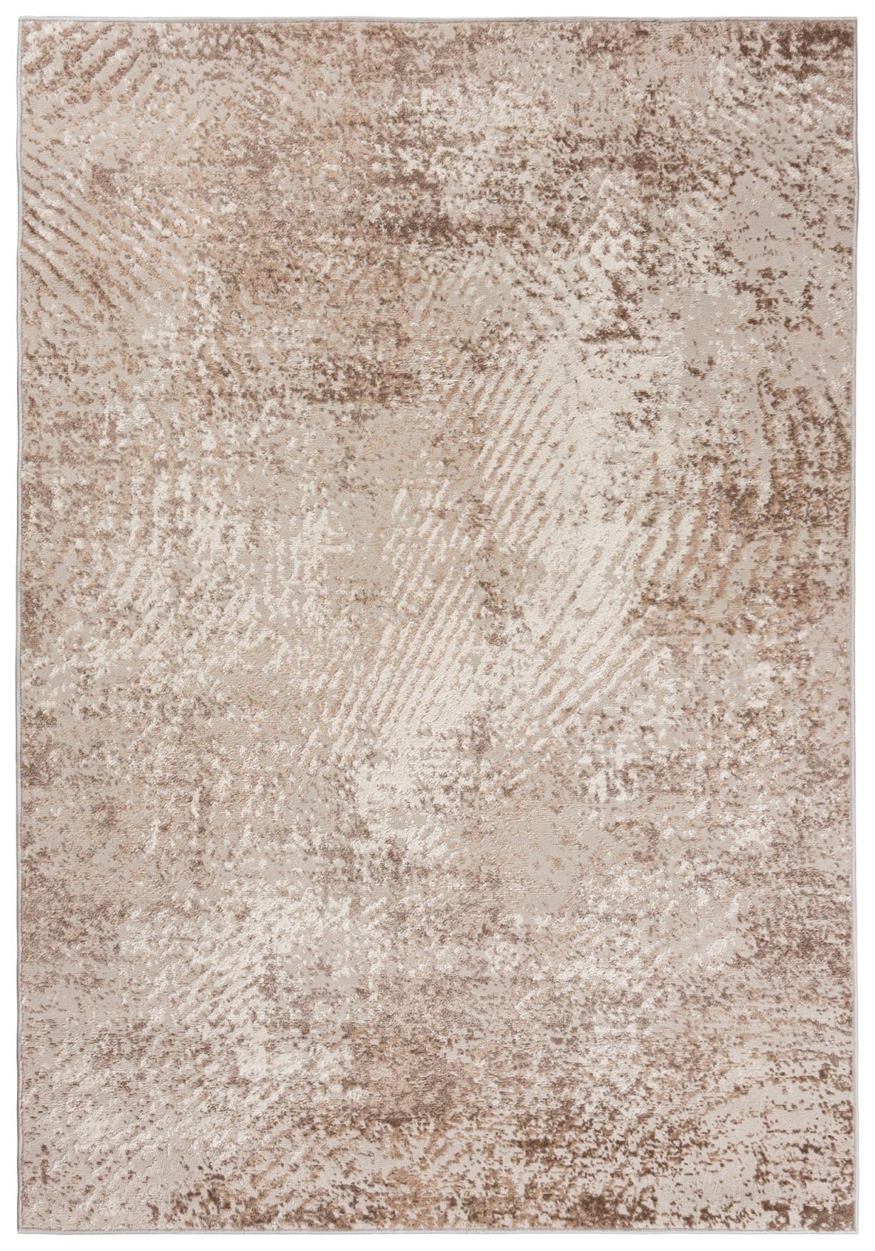 Teppich Modern Beige / Creme Abstrakt D161E PORTLAND
