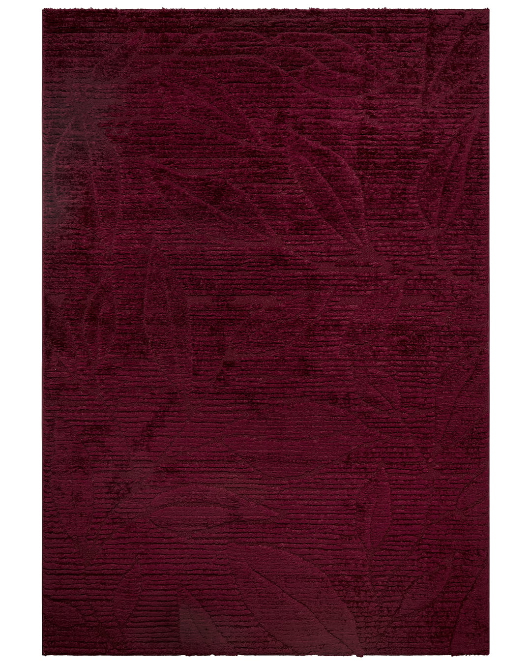 Moderner abstrakter Teppich - Aranda Vida - Rot, mittelhochflorig