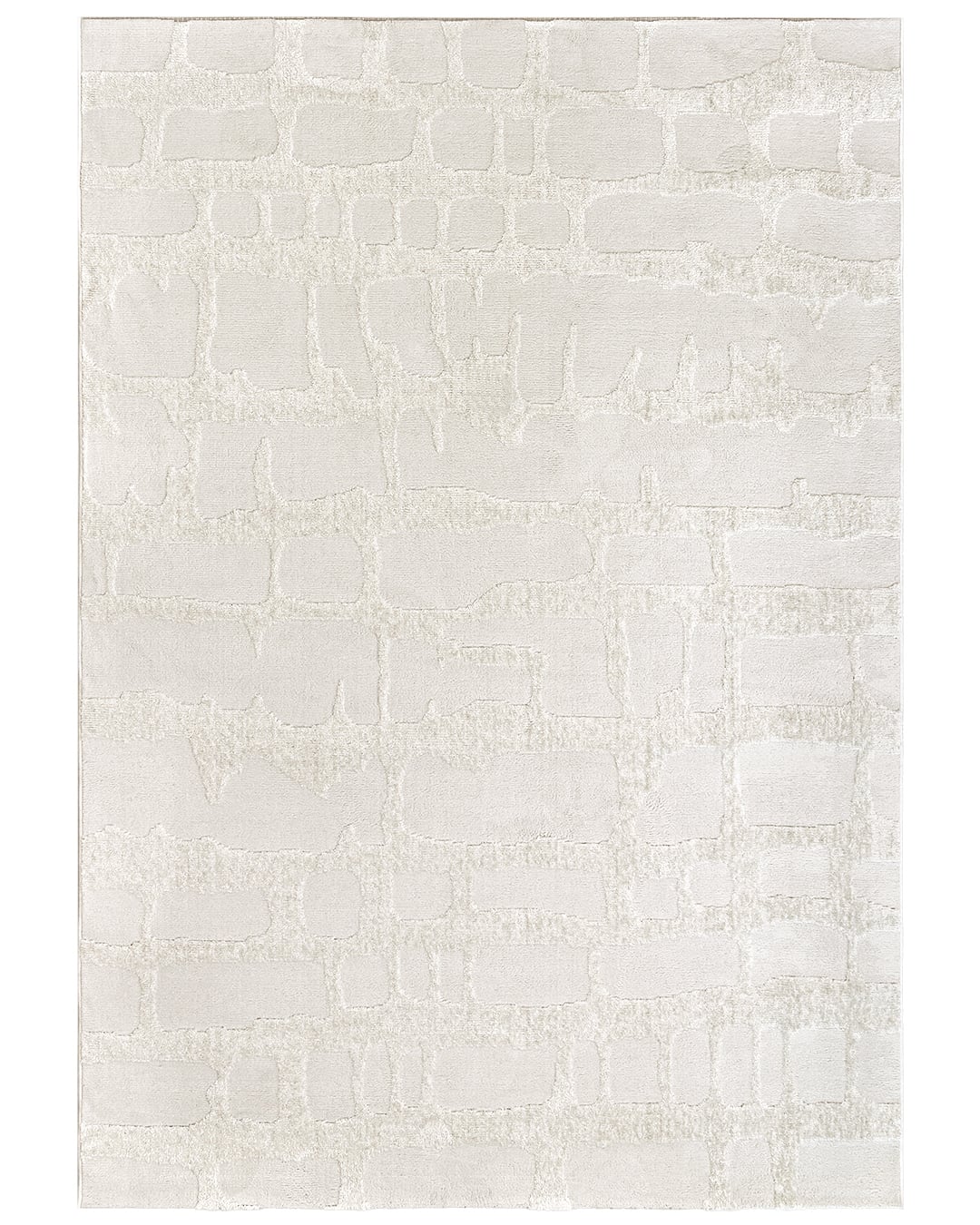 Moderner Teppich - Mataro Selva - creme, grau