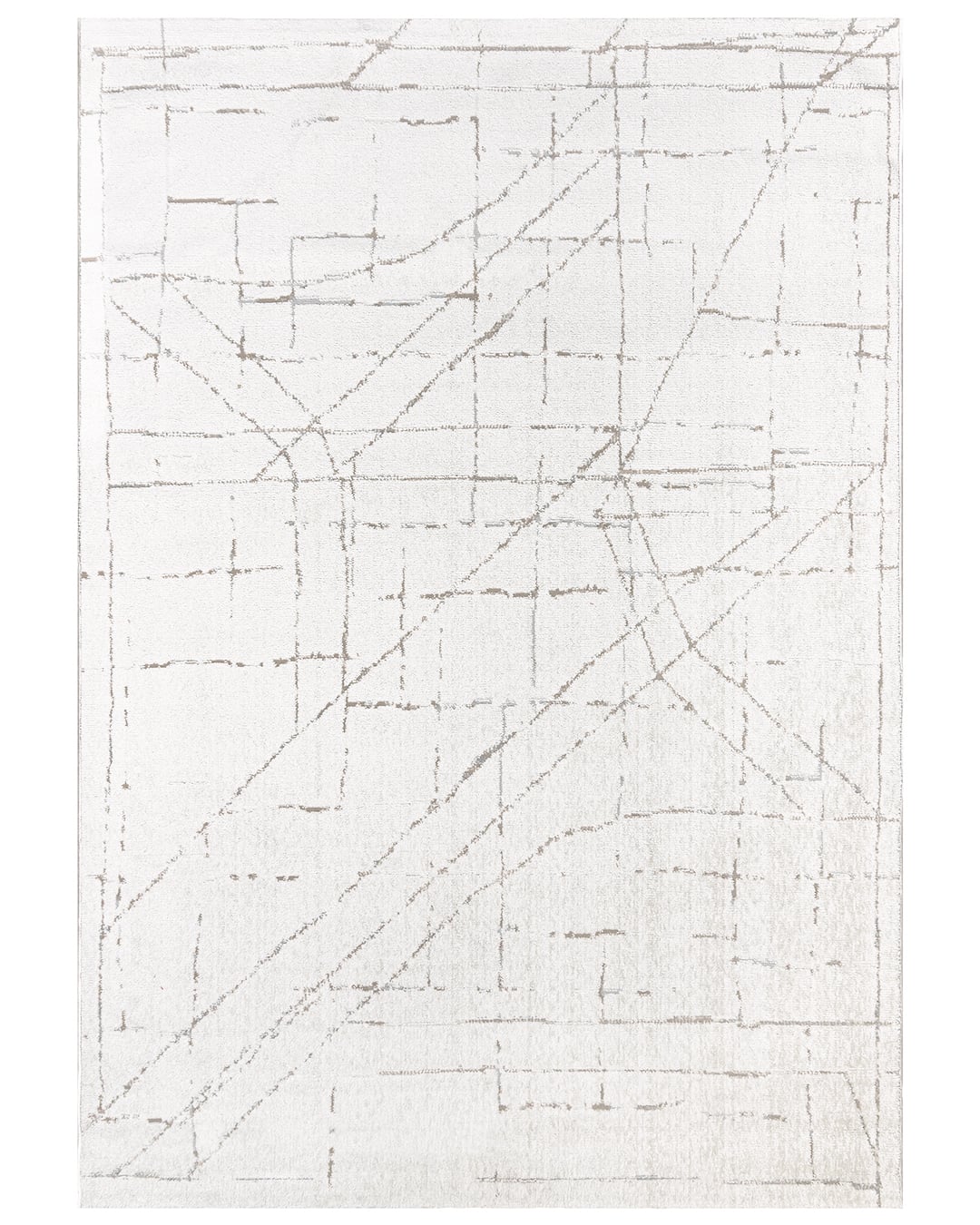 Moderner Teppich - Mataro Senda - beige, braun, creme