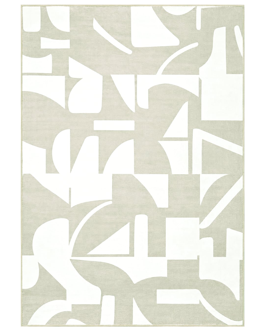 Moderner geometrischer Teppich - Monza Verto - beige, cremefarben