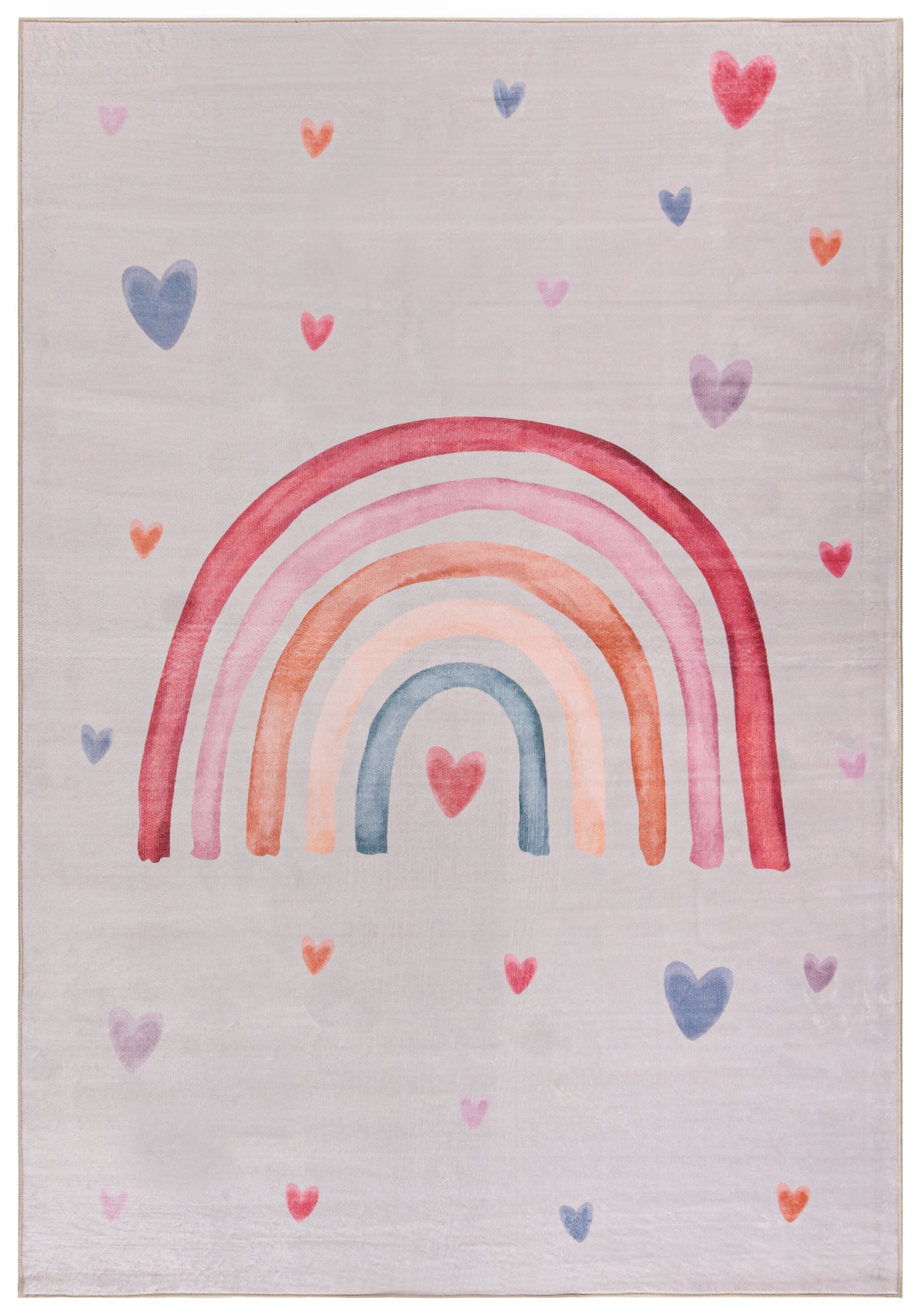 Kinderteppich - Bello Amore - Regenbogen, multicolor