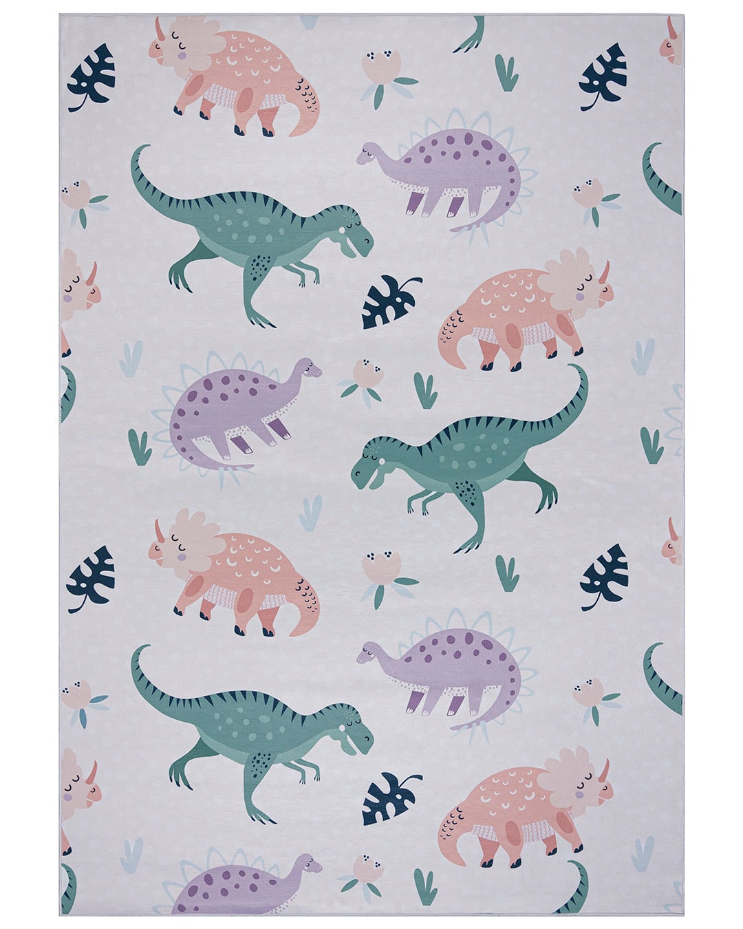 Kinderteppich – Animali Dino – Dinosaurier, Tiere, mehrfarbig