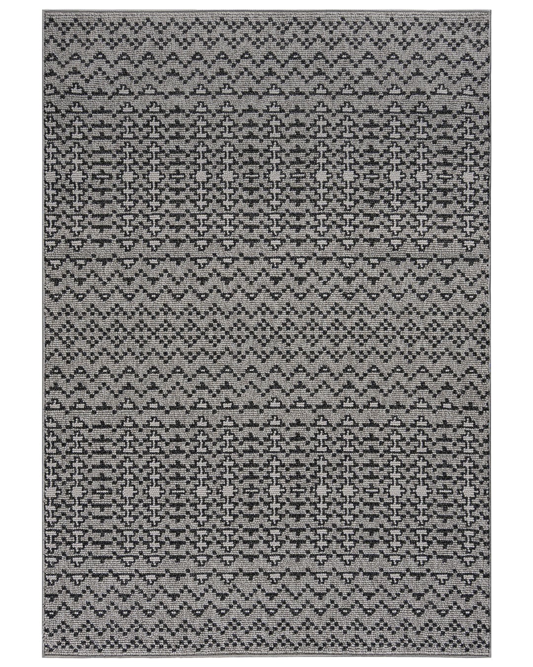 Moderner skandinavischer Teppich – Lora RG58A – grau, Punkte