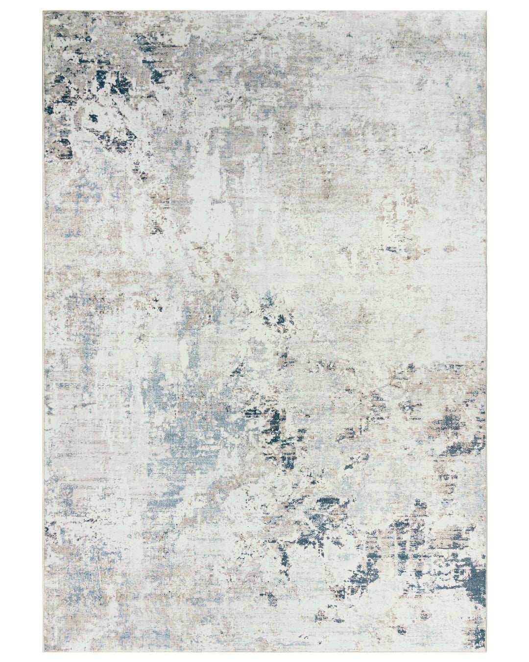 Moderner abstrakter Teppich – Terni Silice – beige, grau