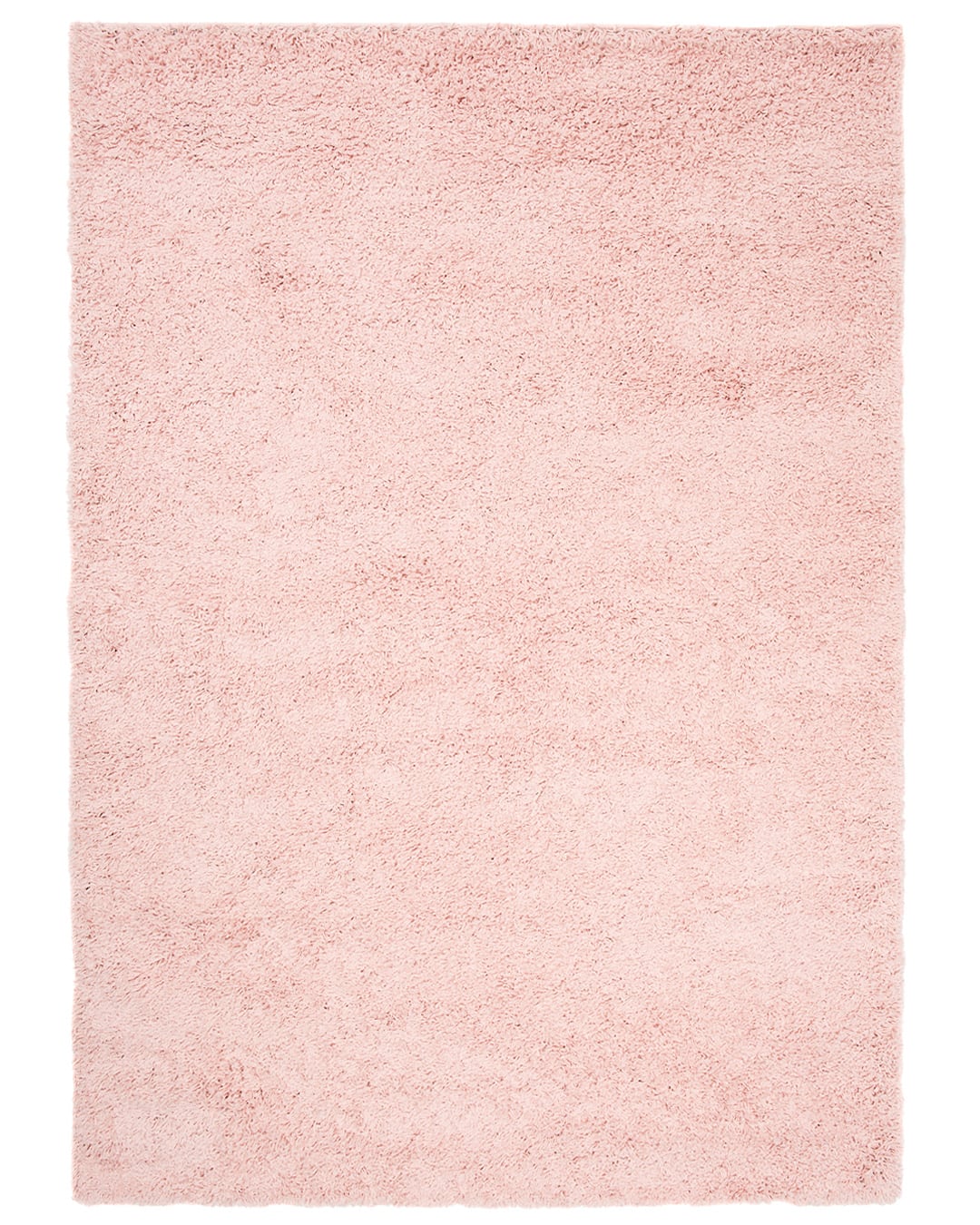 Moderner Shaggy-Teppich – Unito Rosa – rosa, einfarbig