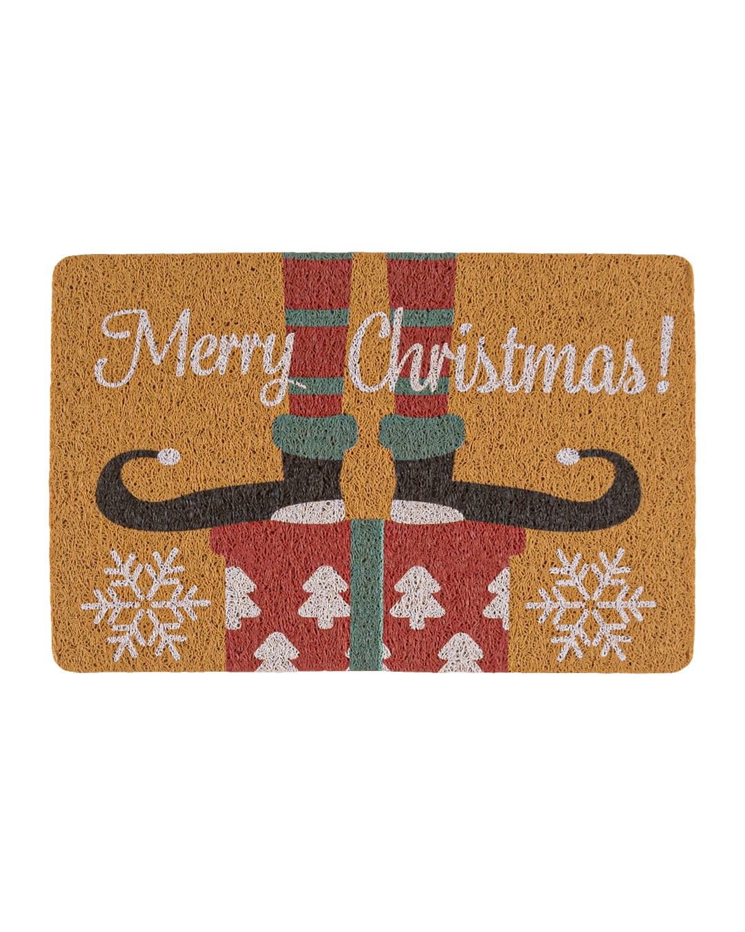 Moderne Fußmatte - Festivo Gnomo - braun, Wichtel, Geschenk