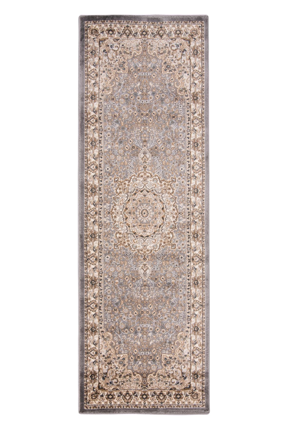 Teppichläufer Orientalisch Grau  8582E NEMRUT