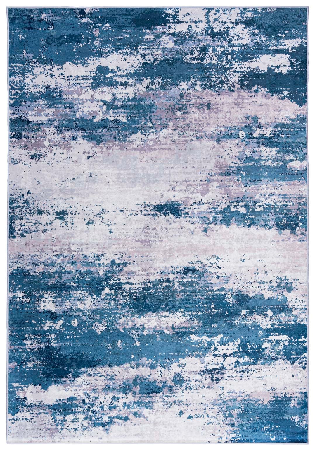 Teppich Modern Blau Abstrakt C_219 HUDSON - abstrakt, blau
