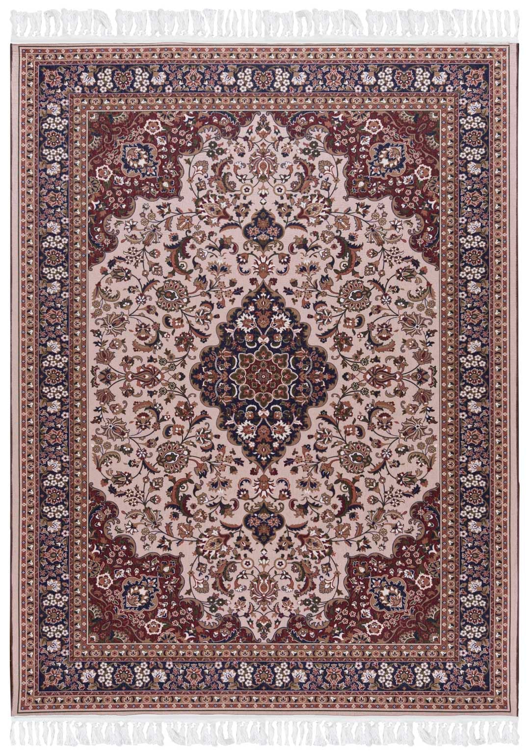 Teppich Orientalisch Braun Vintage / Shabby JZ_275 ANKARA - Rahmen, braun