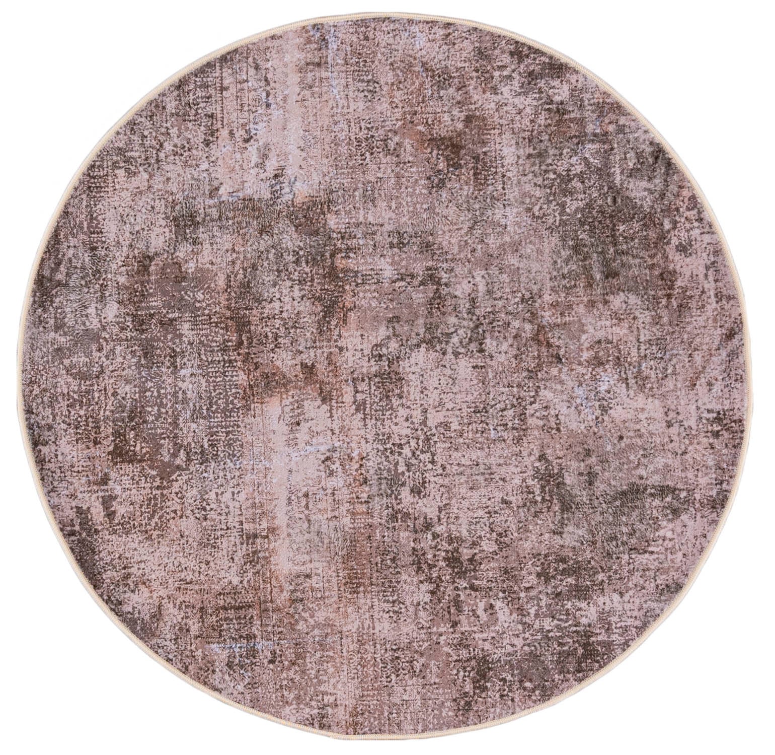 Teppich Modern Beige / Creme Braun Abstrakt Einfarbig SOLID HUDSON - abstrakt, beige, braun, cremefarben