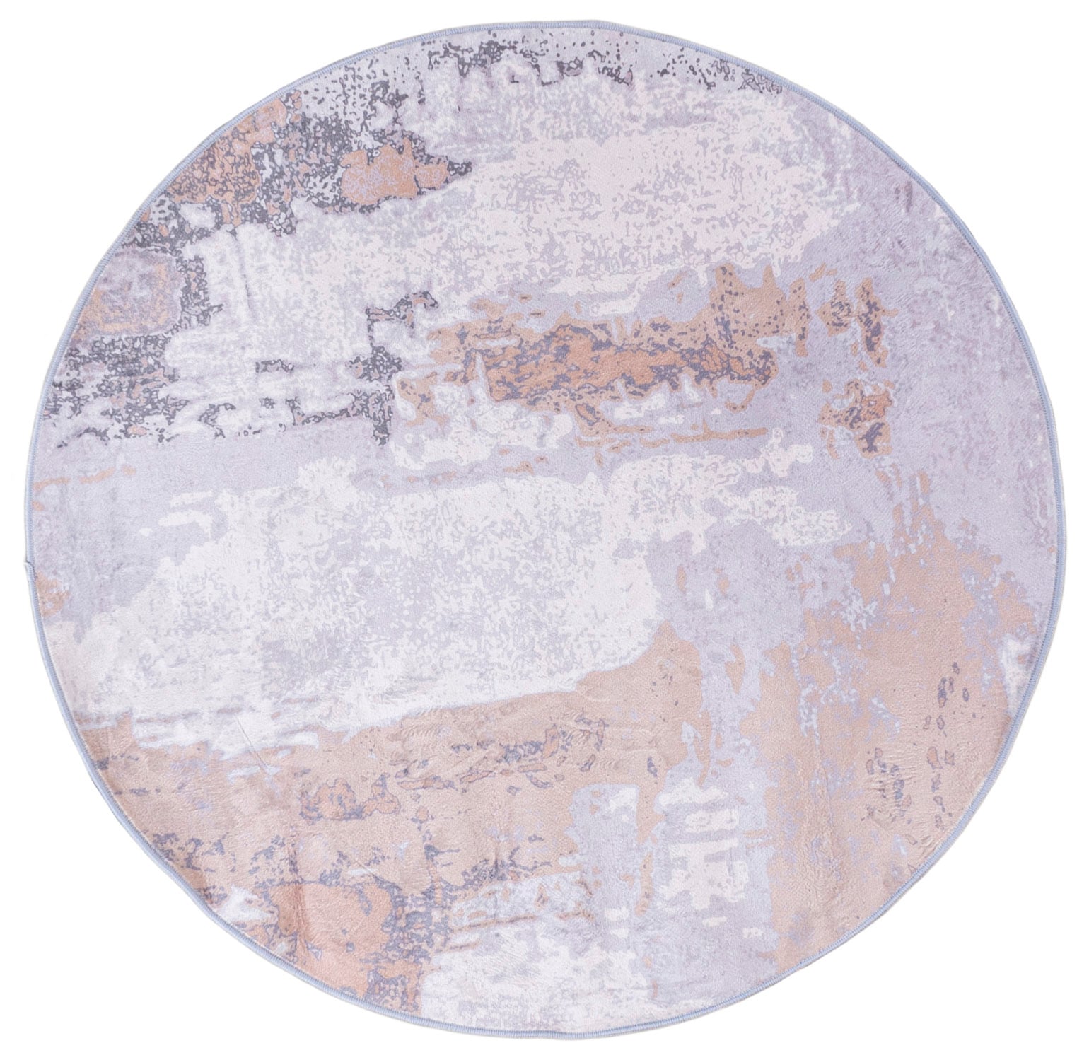 Teppich Modern Beige / Creme Abstrakt C_089E FLANNEL