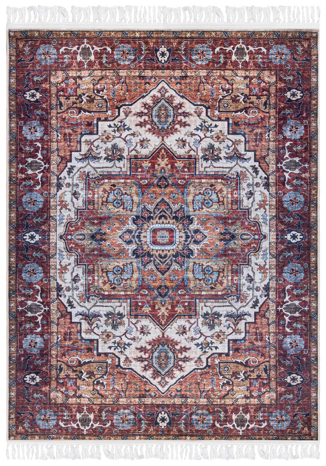 Teppich Orientalisch Braun Rot Vintage / Shabby Y_294 ANKARA - Vintage, braun, rot