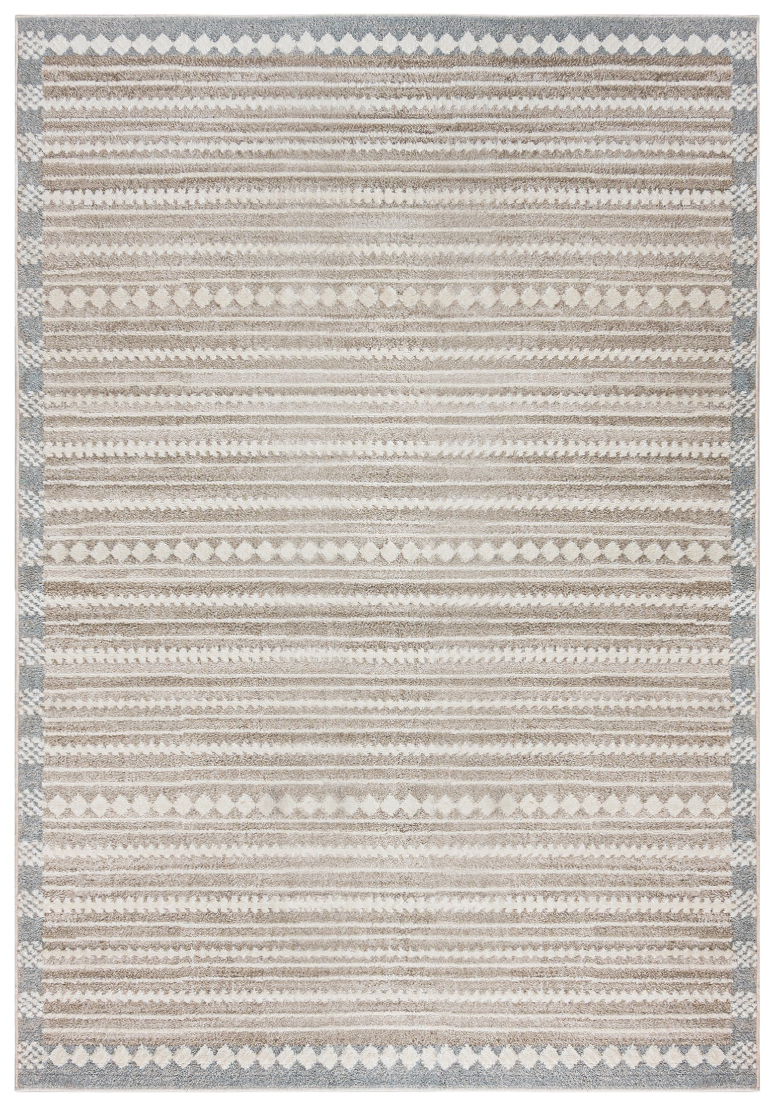 Moderner Teppich – Lodi Lipari – beige, grau