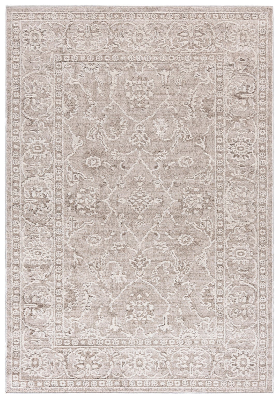 Boho Teppich Beige, creme ALBA VALORE