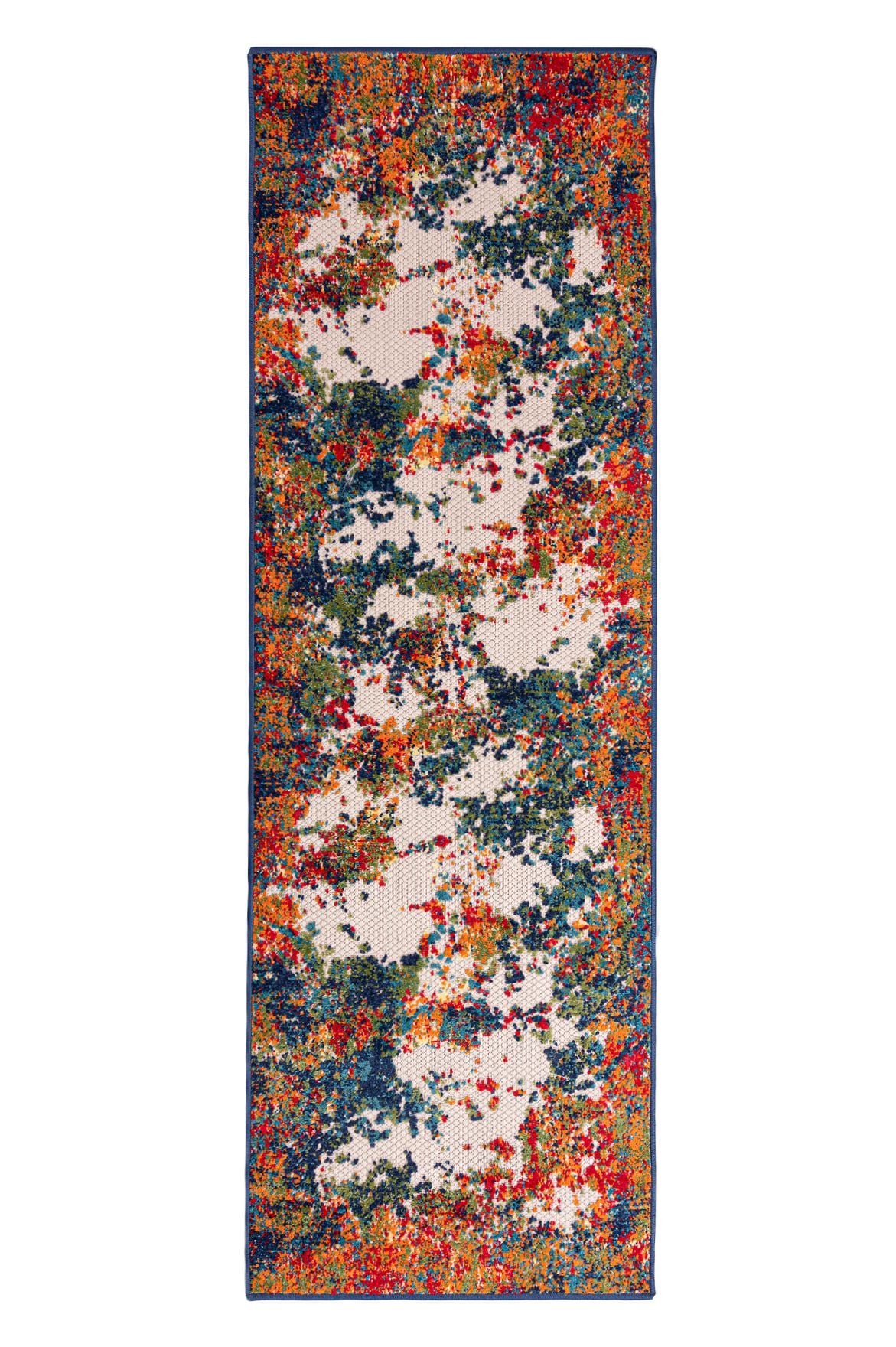 Teppichläufer In- Outdoor Multicolor Abstrakt ED15A AVENTURA , wasserdicht