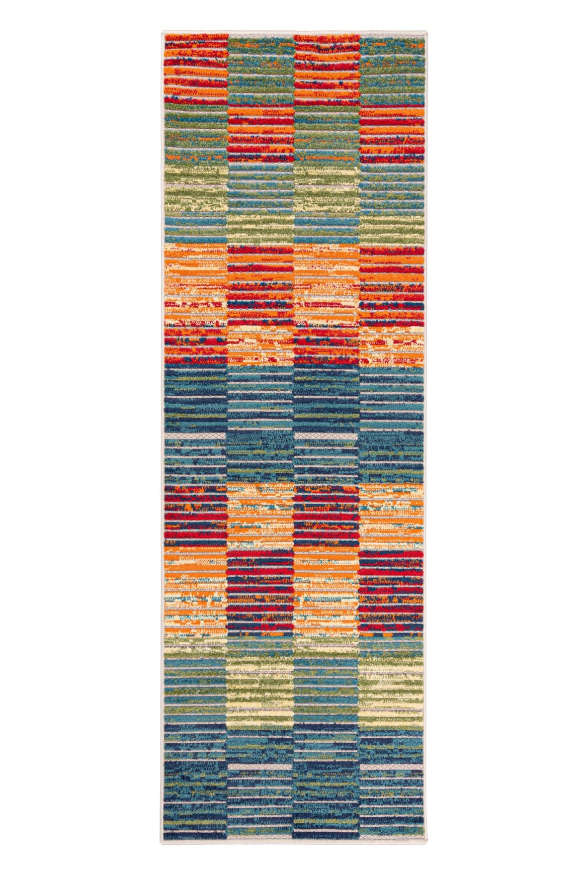 Teppichläufer In- Outdoor Multicolor Geometrisch ED24A AVENTURA , wasserdicht