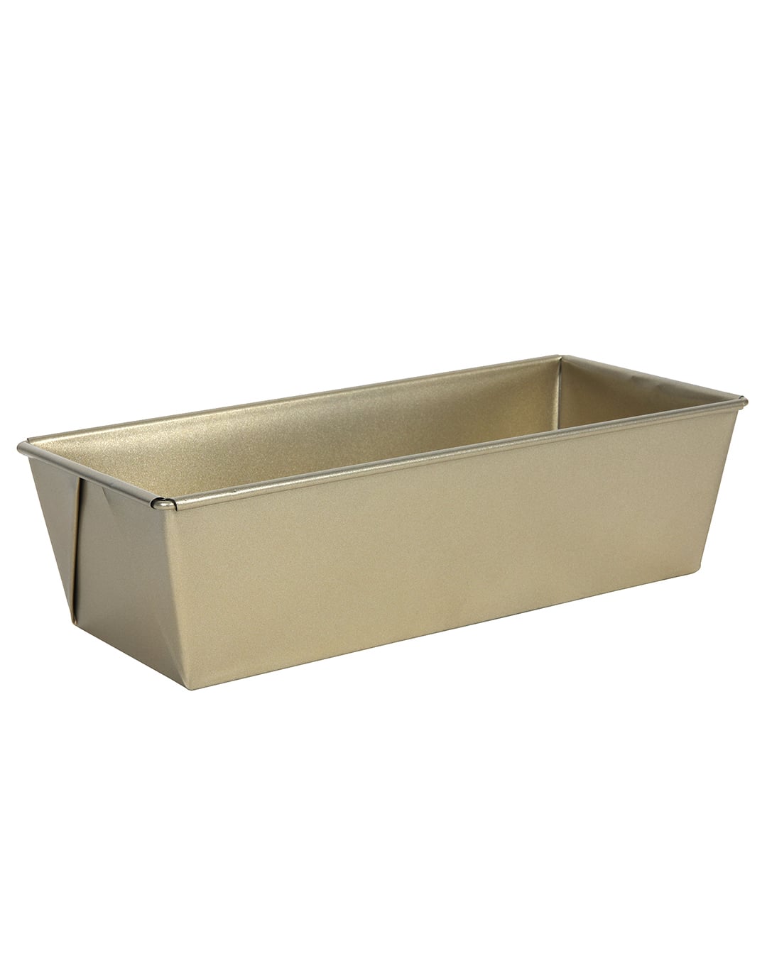 Backform 26×11×7 cm – Forno Torta – goldene Kastenform 26 cm