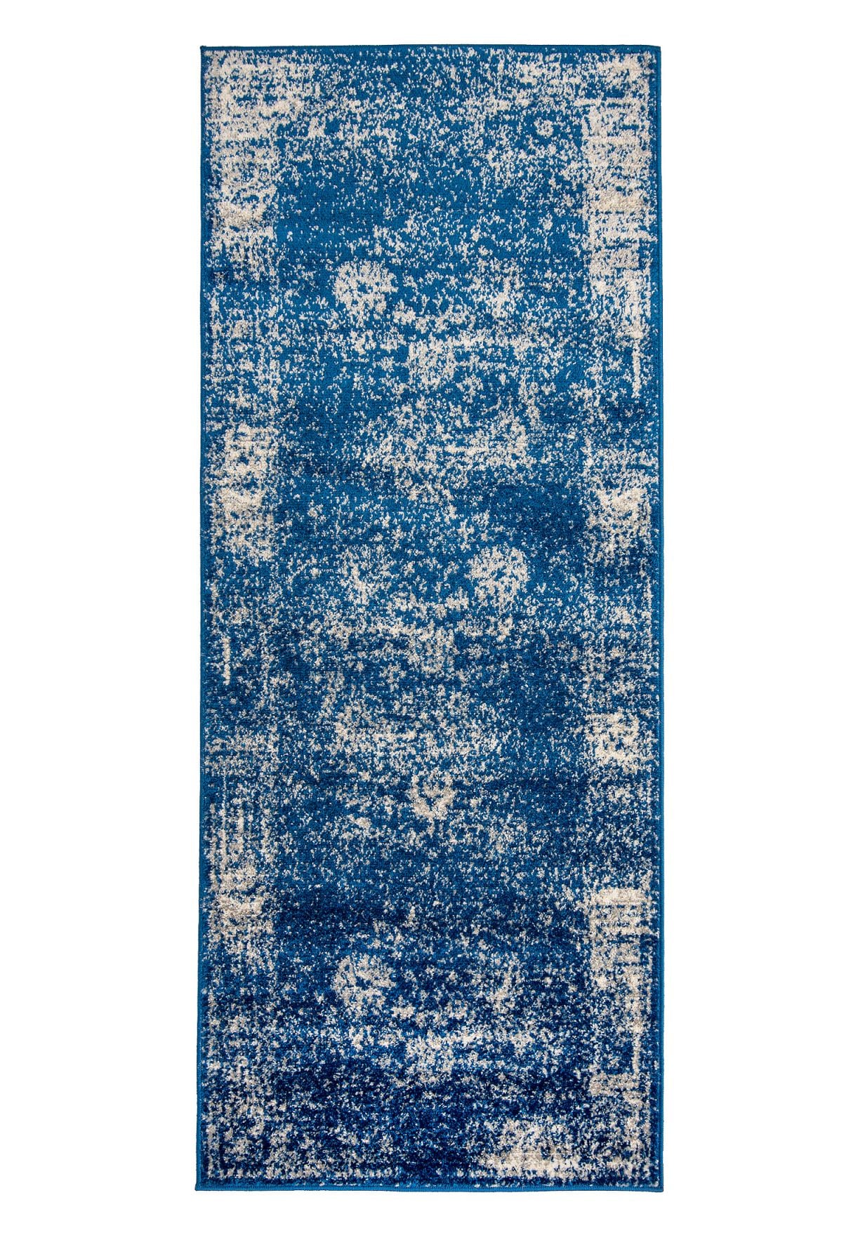 Teppichläufer Orientalisch Blau Vintage / Shabby H183A ALESTA