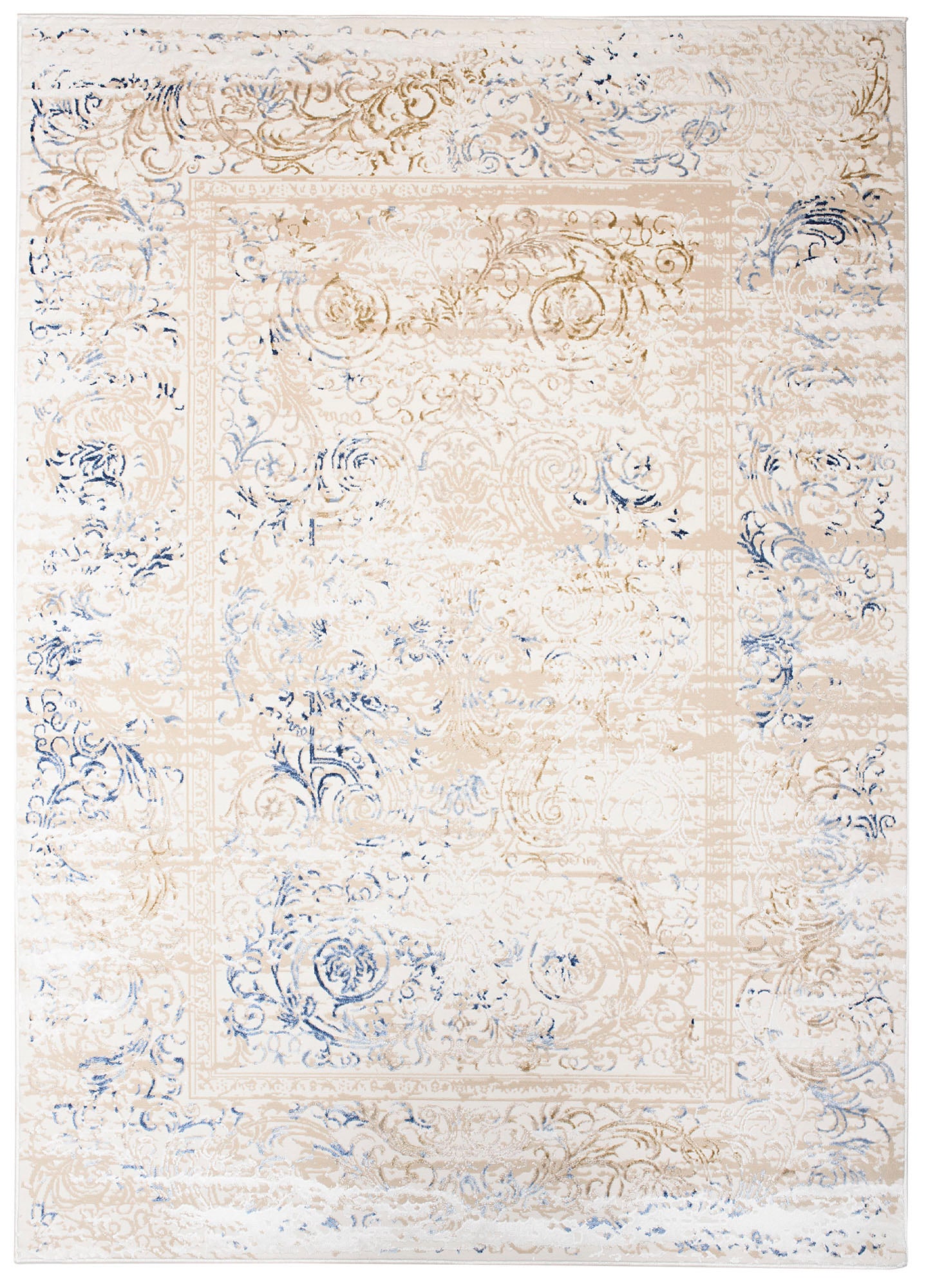 Teppich Orientalisch Beige / Creme Vintage / Shabby TY97A HERA