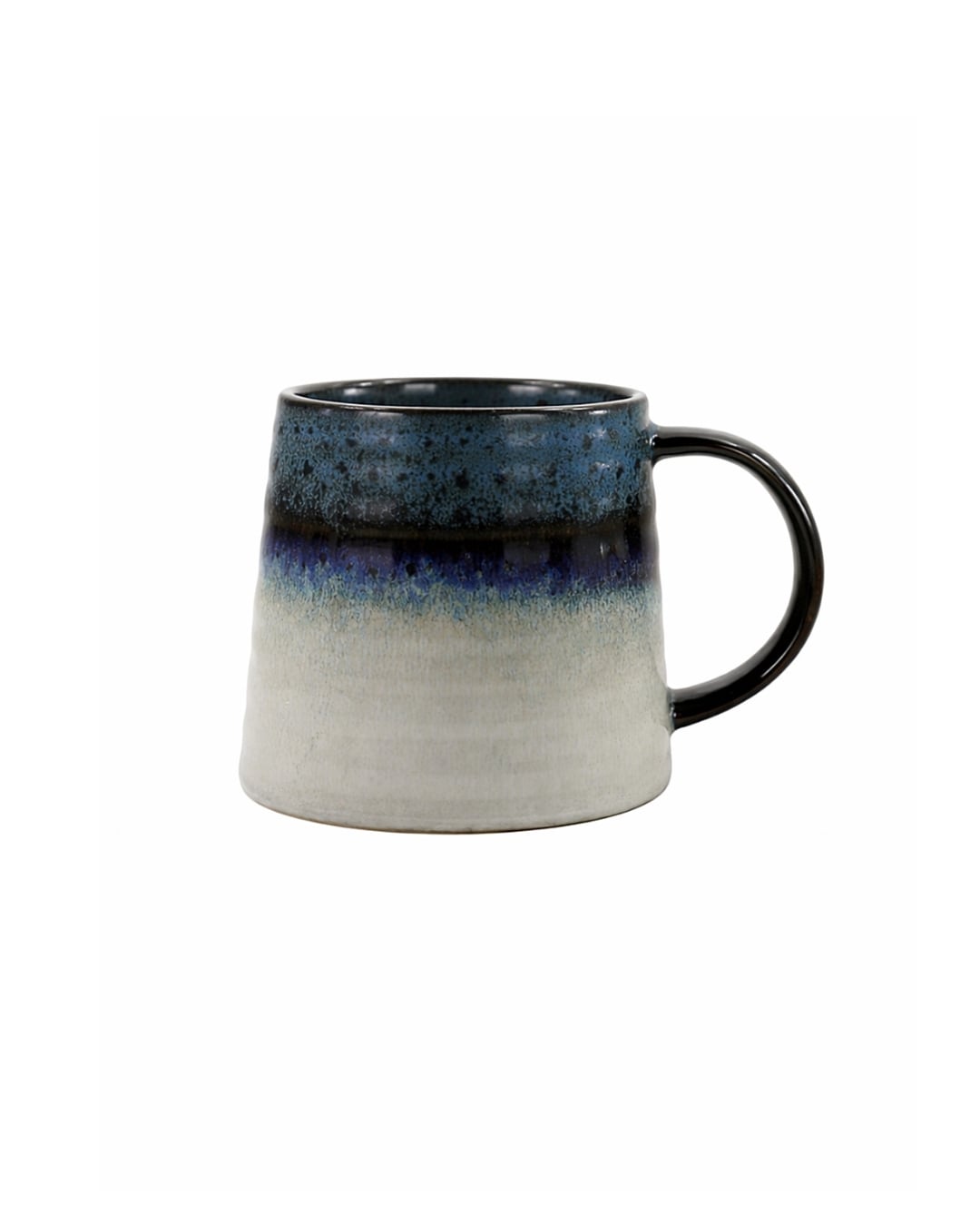 Keramikbecher 400 ml - Aroma Mirti - marineblau-grau, modern