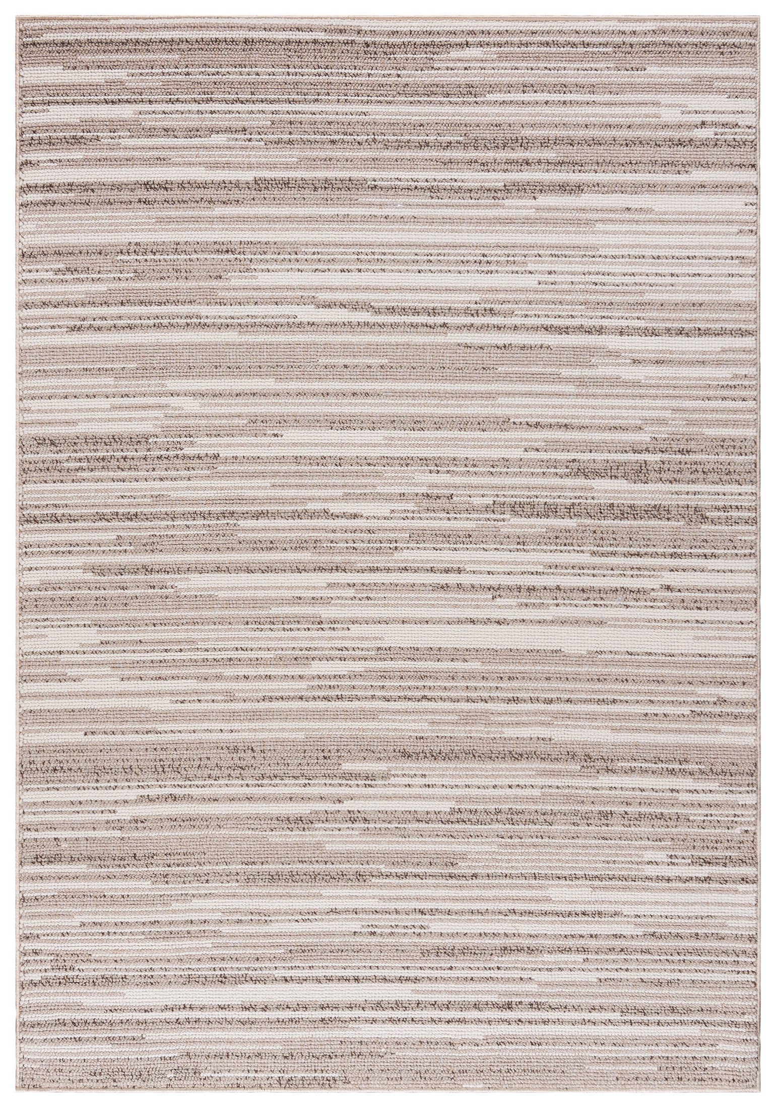 Moderner Teppich – Lora PE08A – Beige, Creme, Ecru
