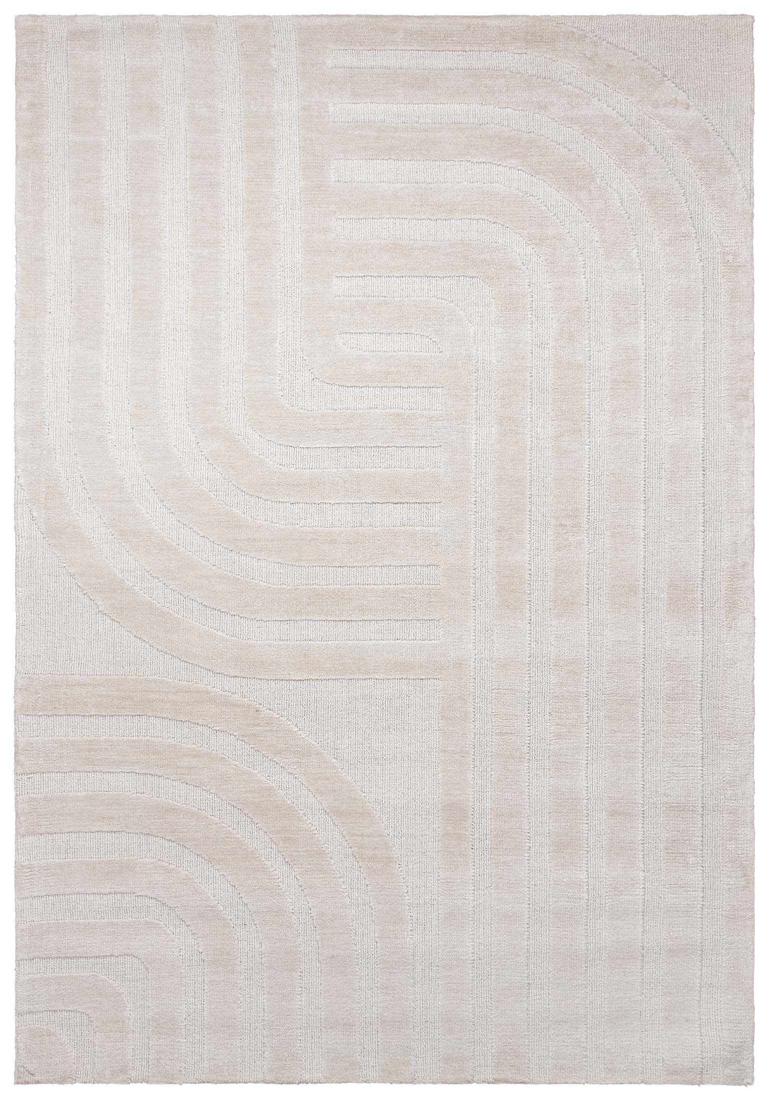 Teppich Modern Beige / Creme Geometrisch MSA_15 MISATO